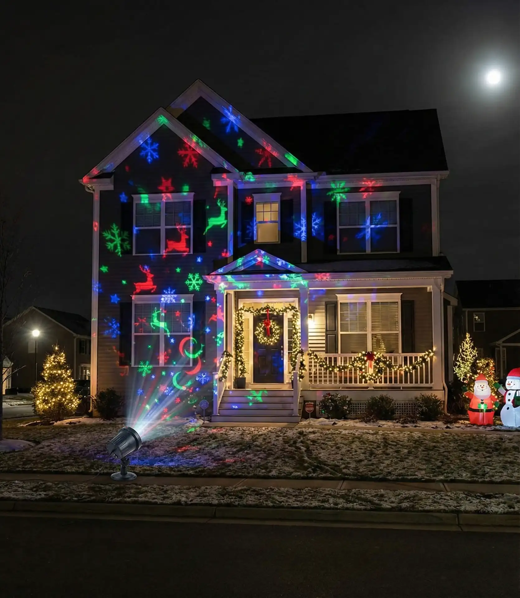 Projection Lights for Seasonal Displays 2