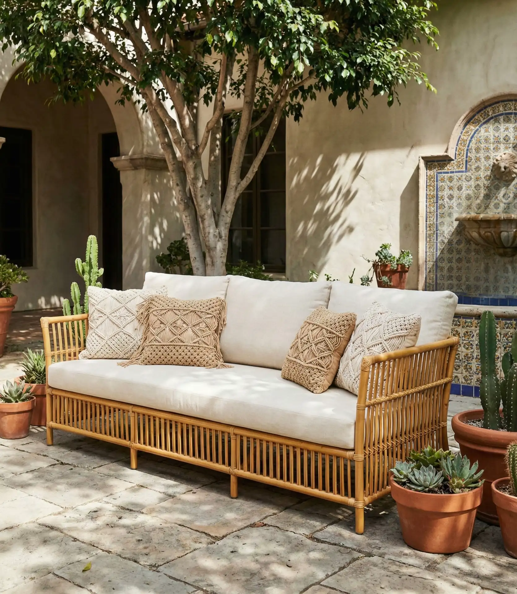 Rattan Bohemian Lounge 2