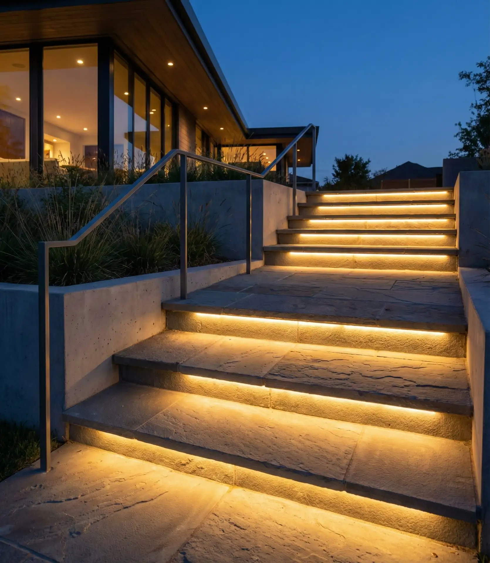 Recessed Step Lighting for Safety and Style 1