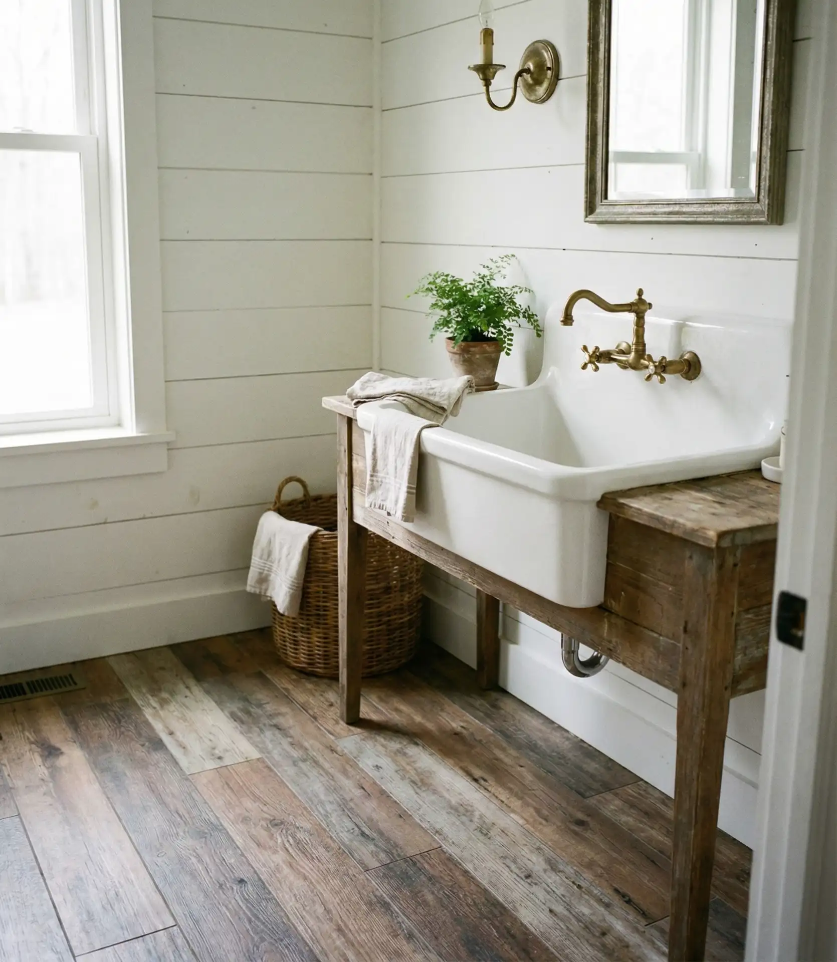 Reclaimed Wood-Look Porcelain 2