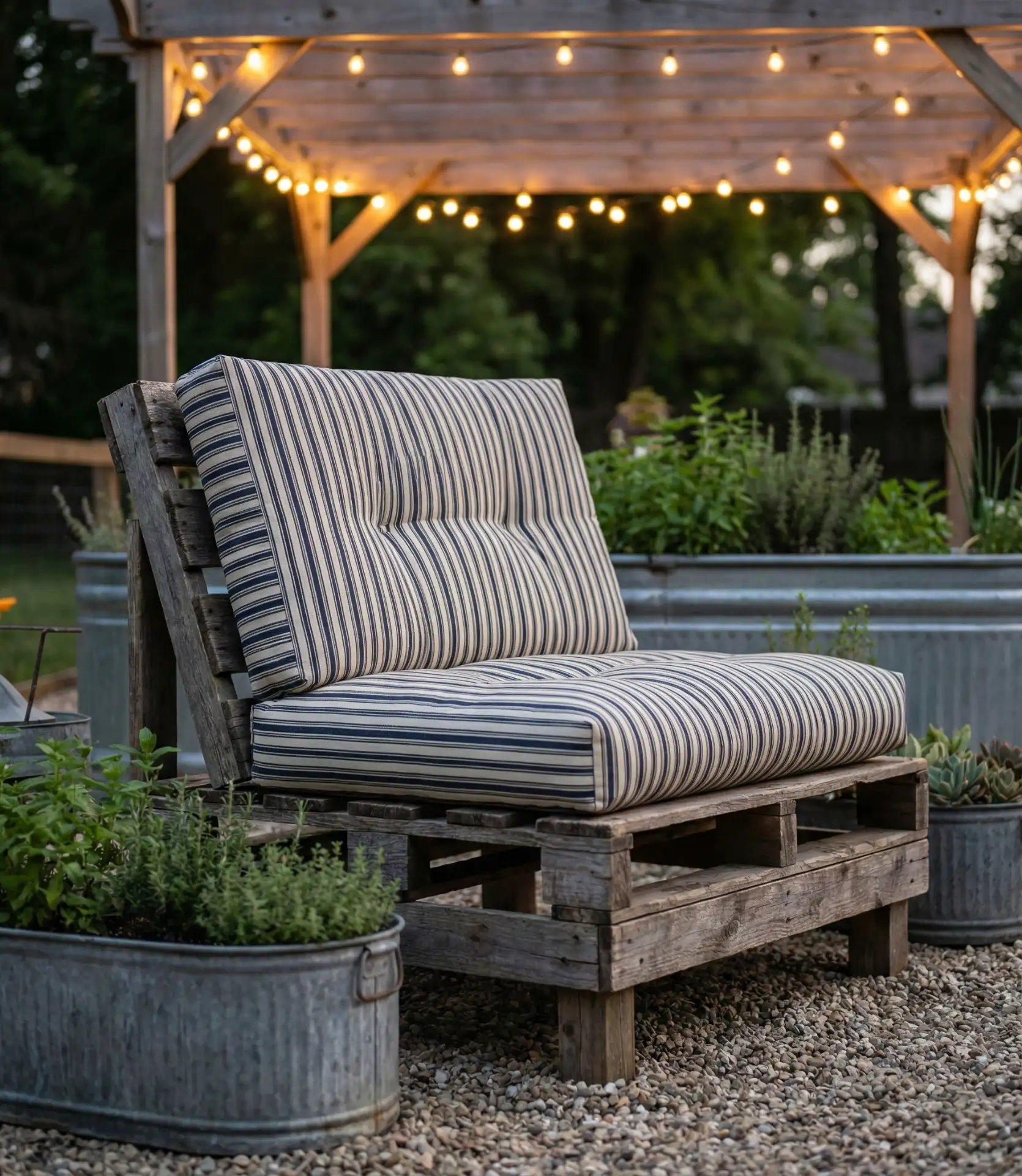 Repurposed Pallet Chairs for DIY Enthusiasts 2