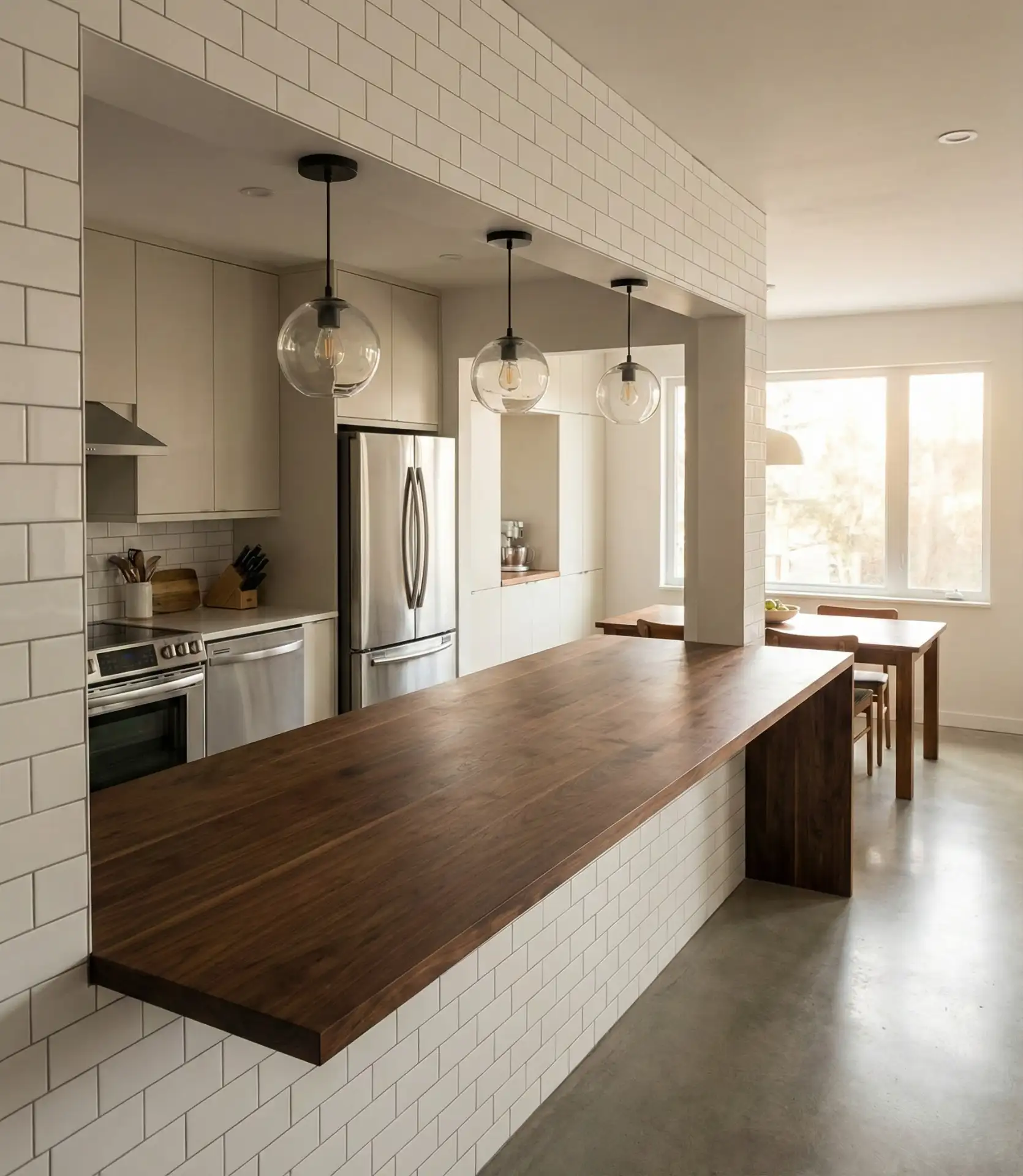 Restaurant-Style Pass-Through Counter 2