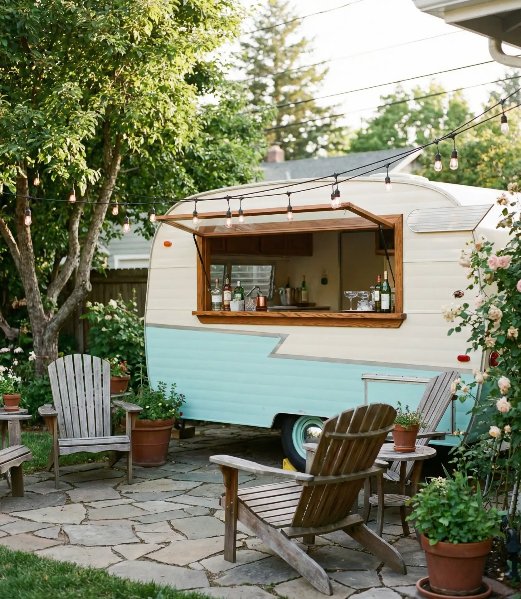 Retro Camper Bar Conversion 1