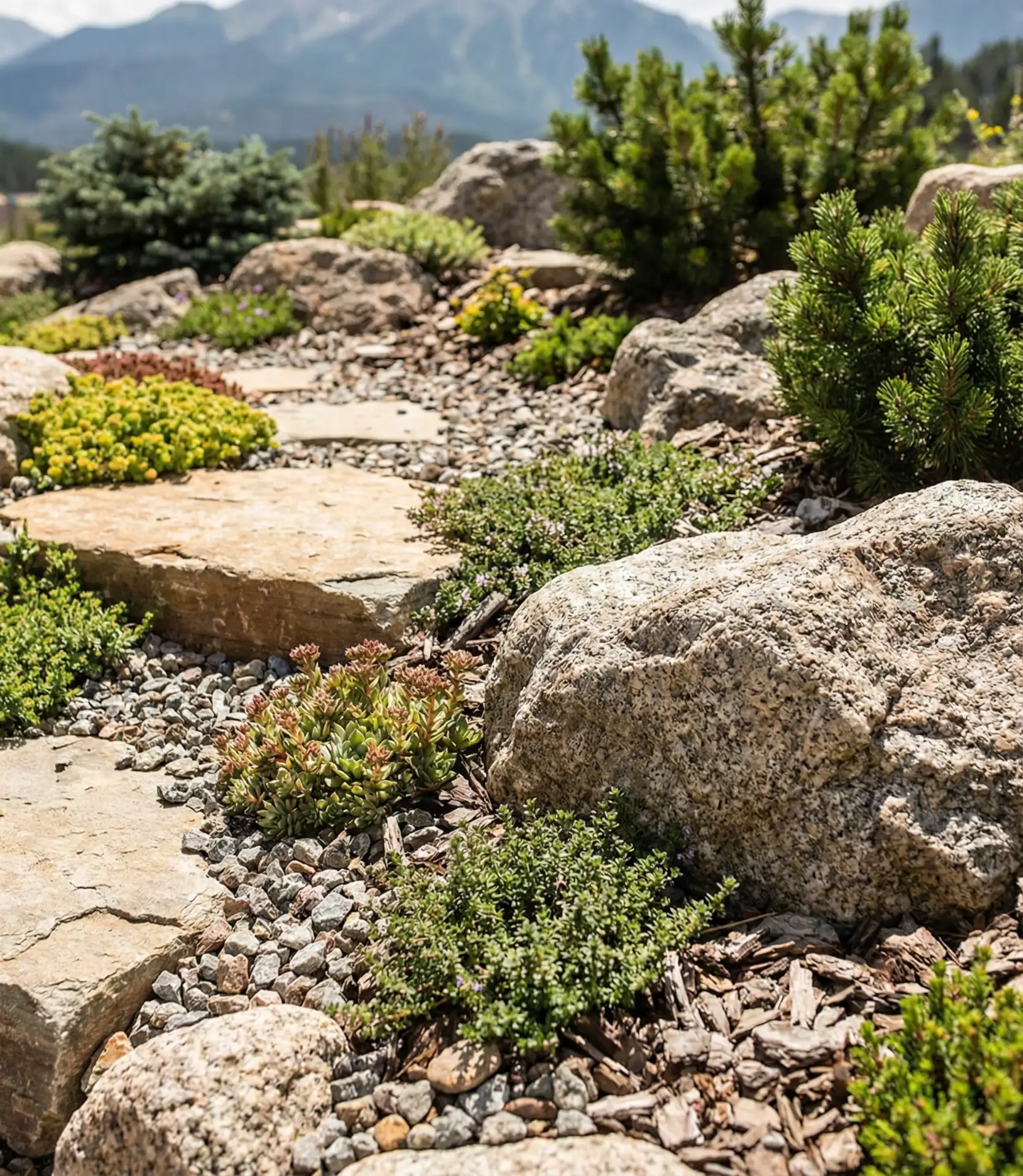 Rock Garden Butterfly Basking Spot 2