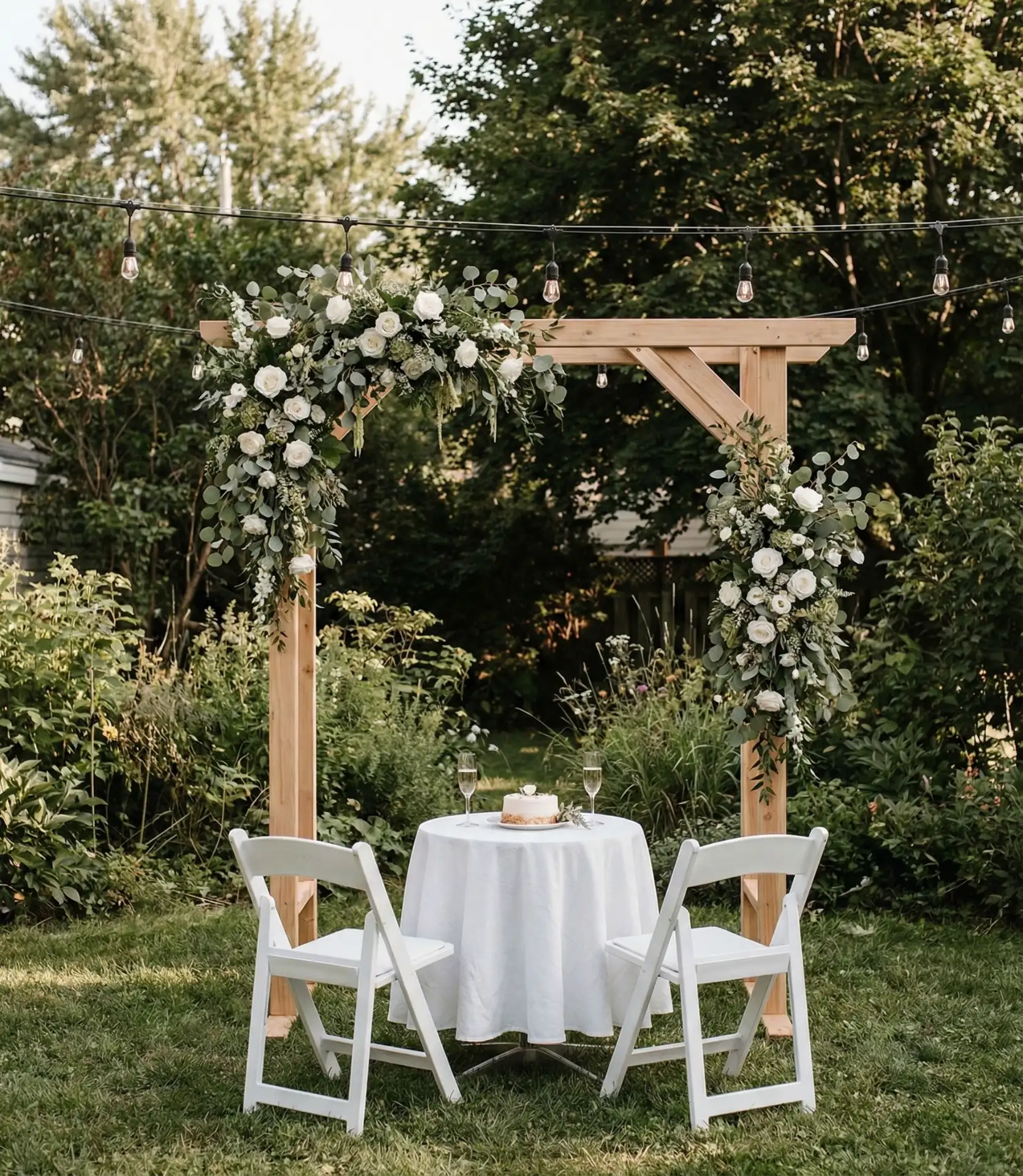 Romantic Elopement Party Garden 2