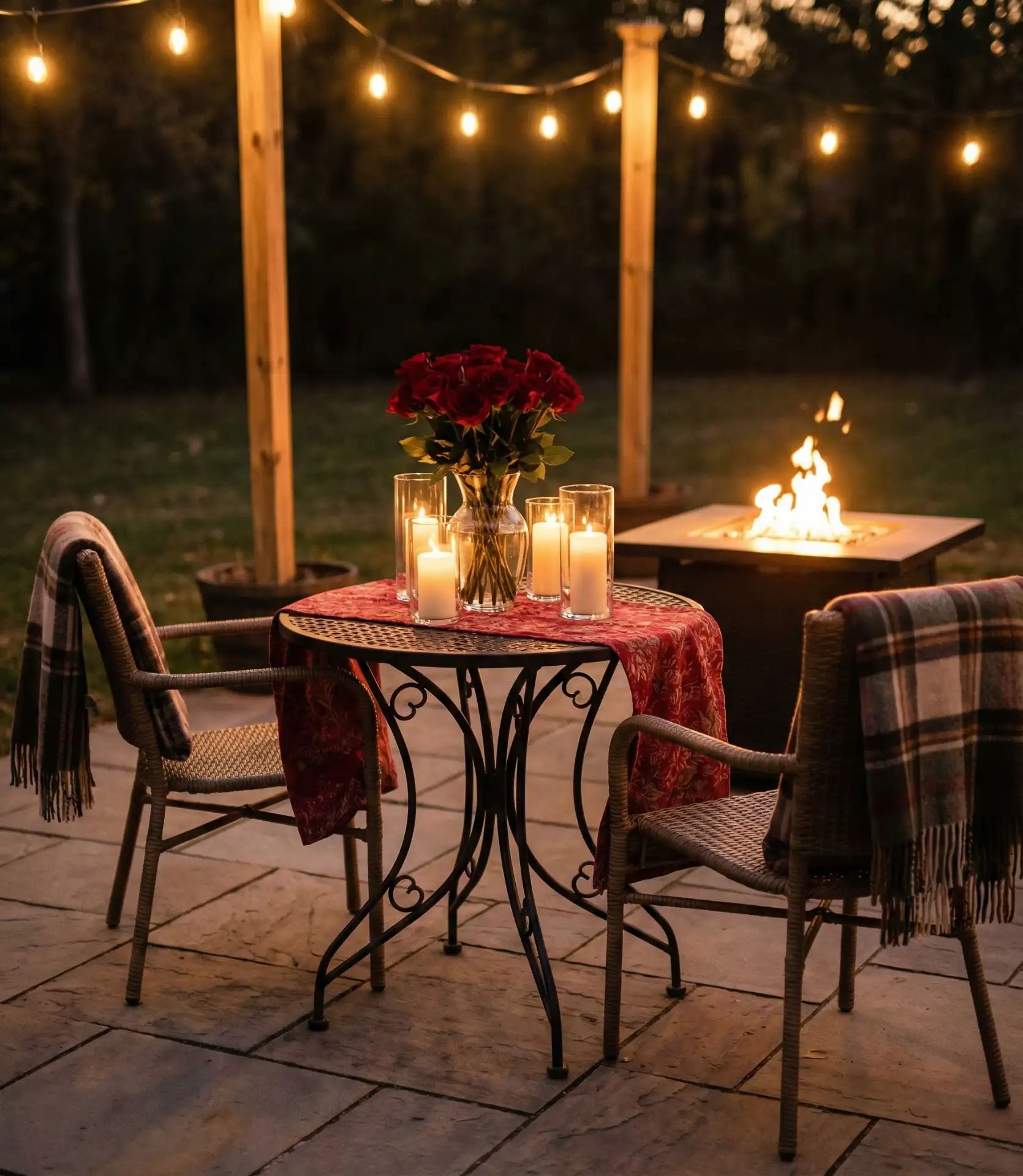 Romantic Valentines Dining Corner 1