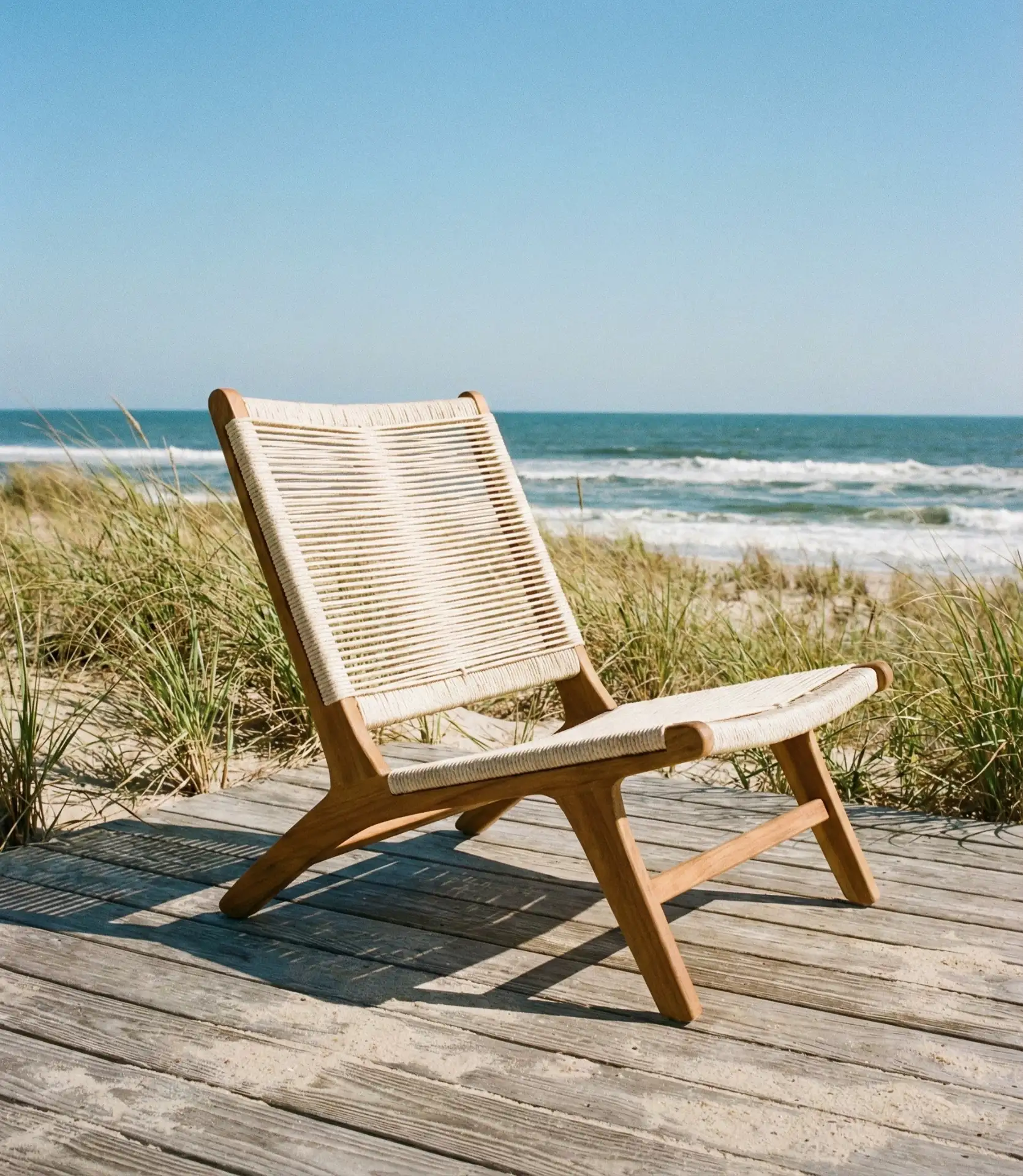 Rope-Wrapped Chairs for Coastal Character 1