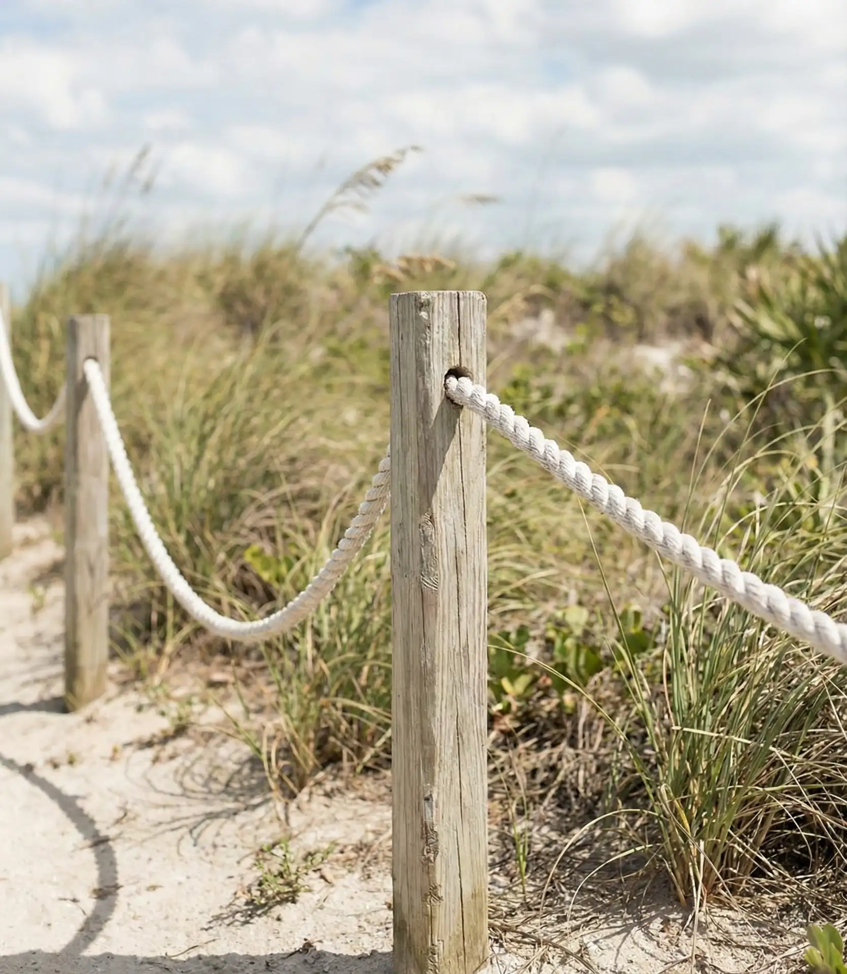 Rope and Post Nautical Boundary 2