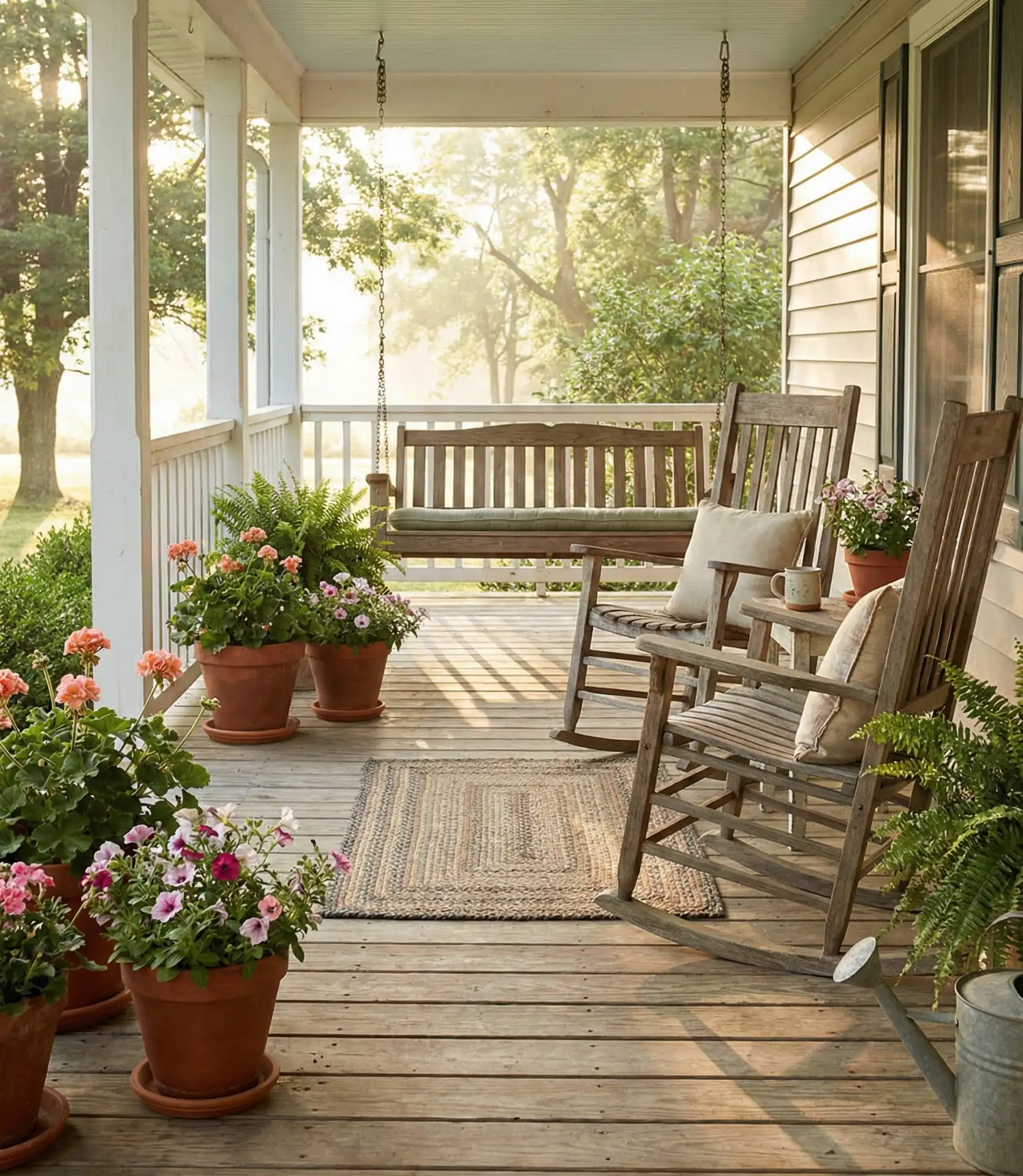 Rustic Farmhouse Front Porch 2