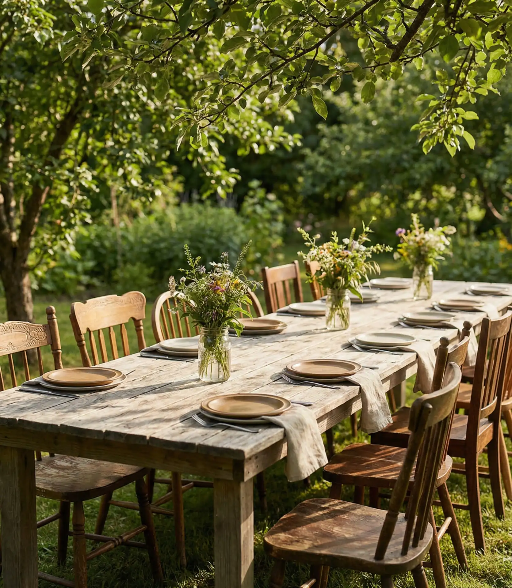 Rustic Farmhouse Table Setting 1