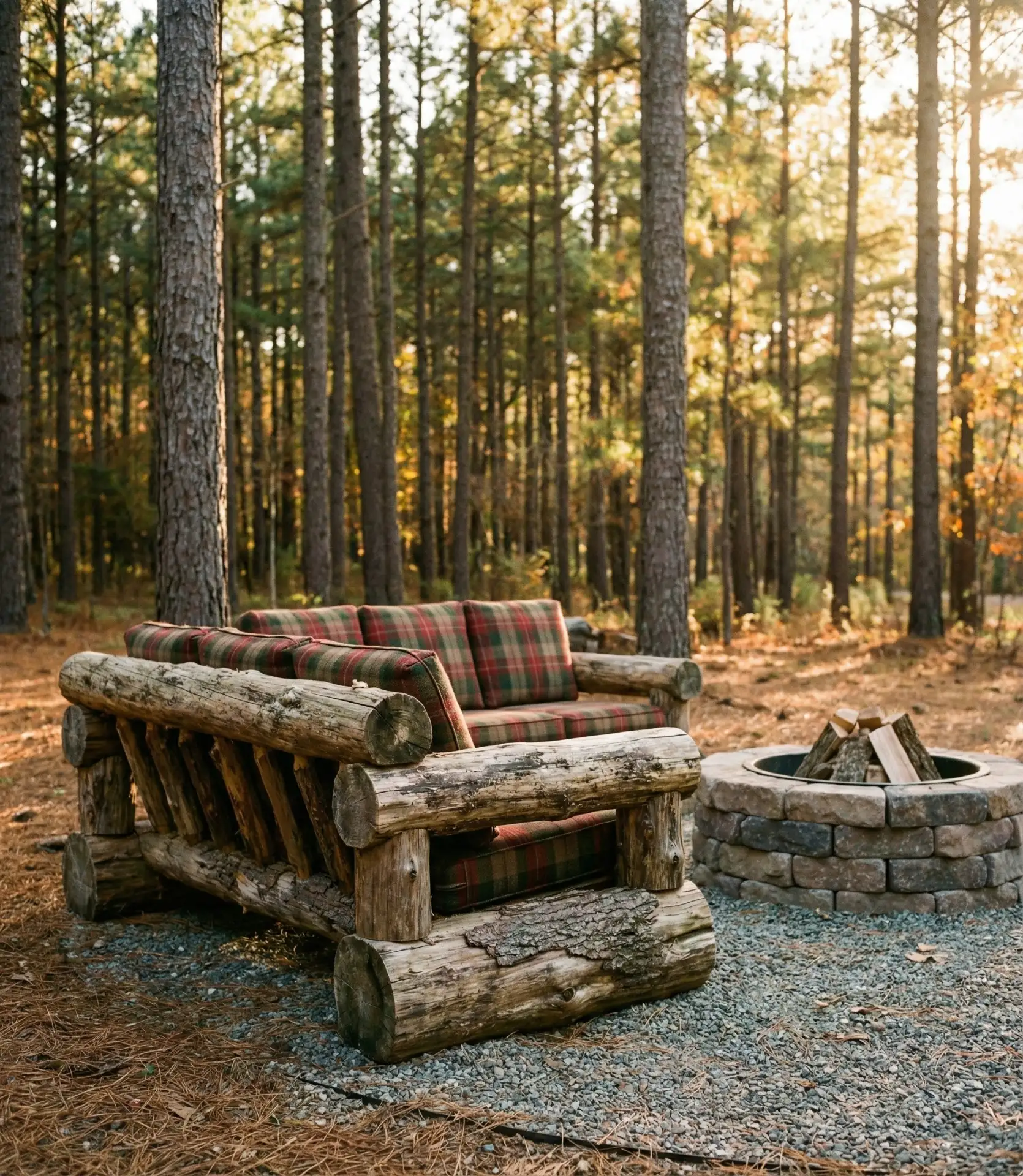 Rustic Log Cabin Style 2