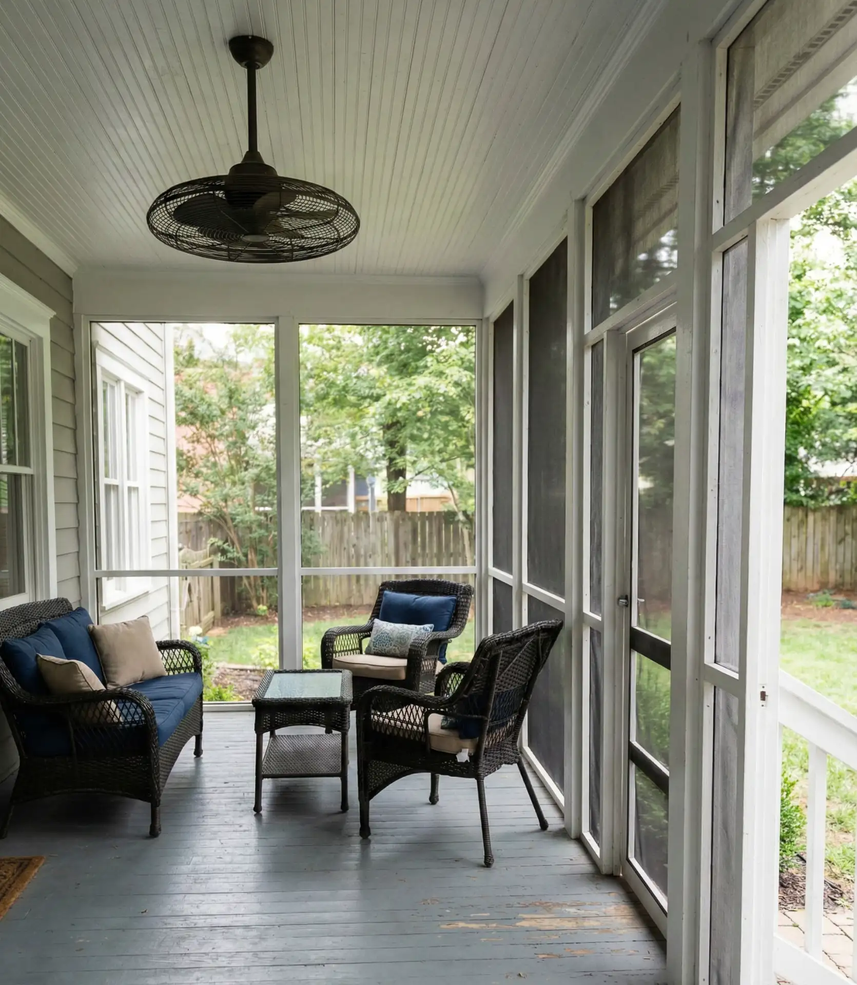 Screened Porch Addition Off Main House 2