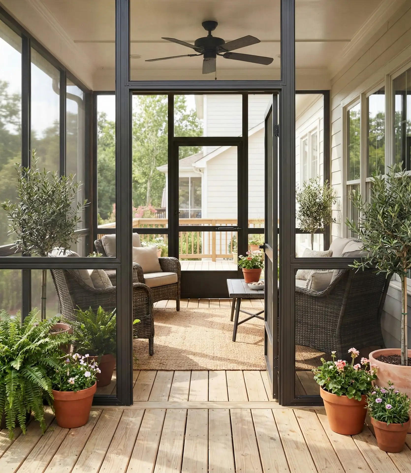 Screened Porch Deck Hybrid 1