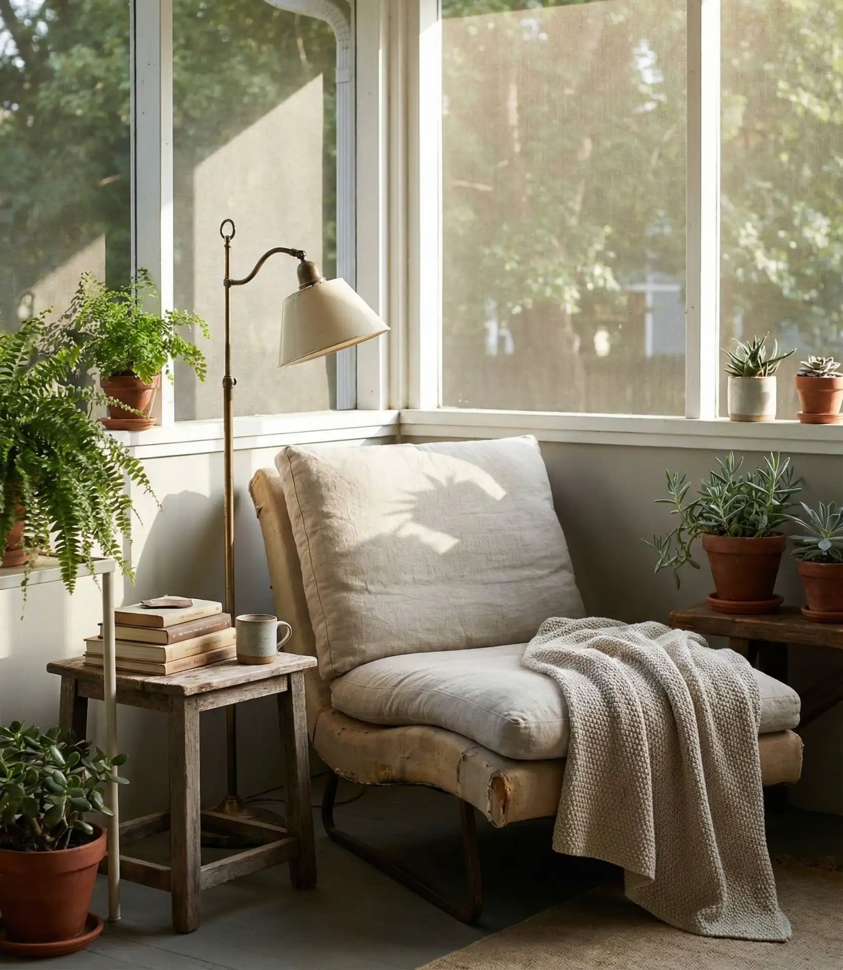 Screened Porch Reading Nooks 1