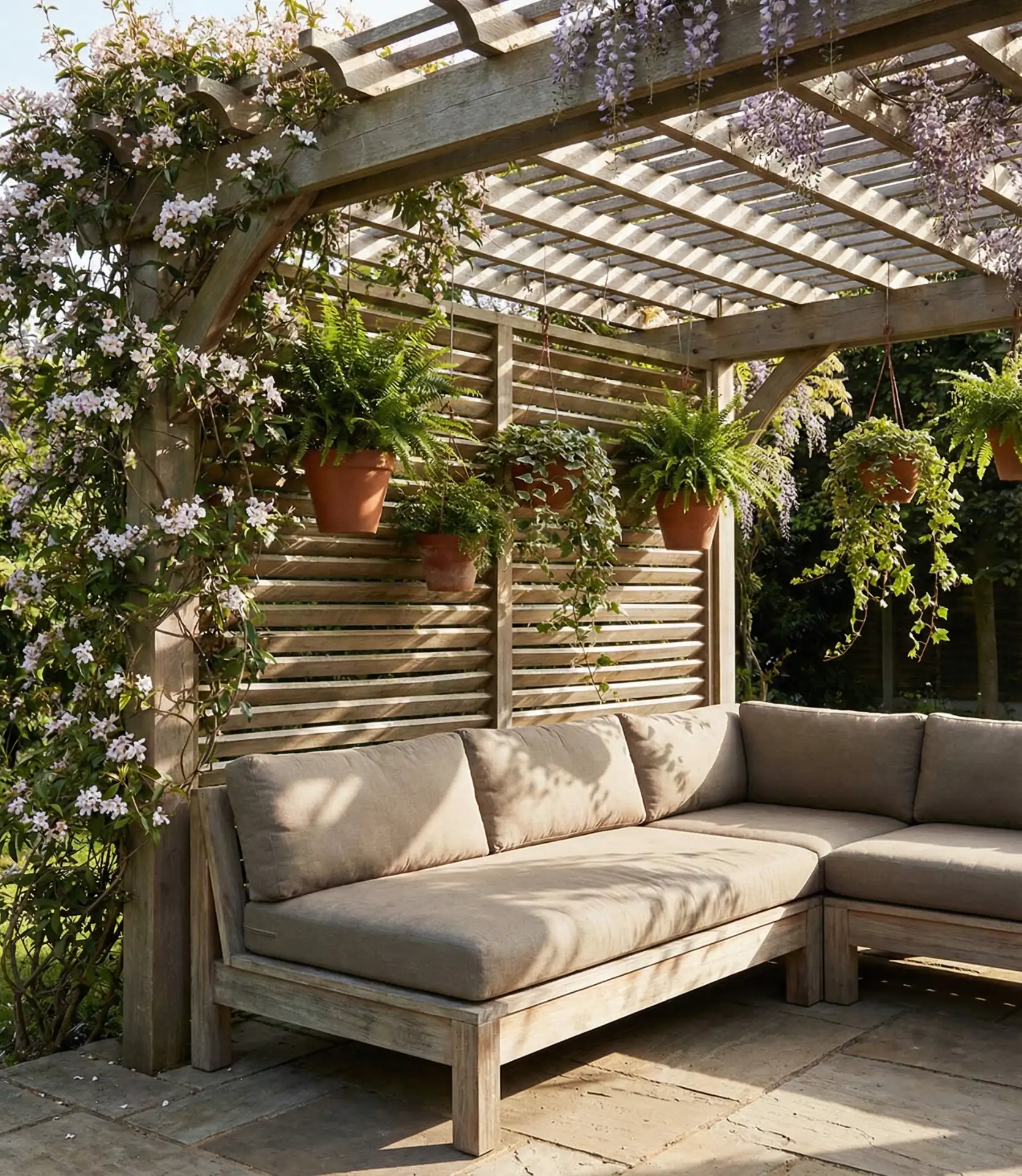 Semi-Covered Pergola Retreat 1