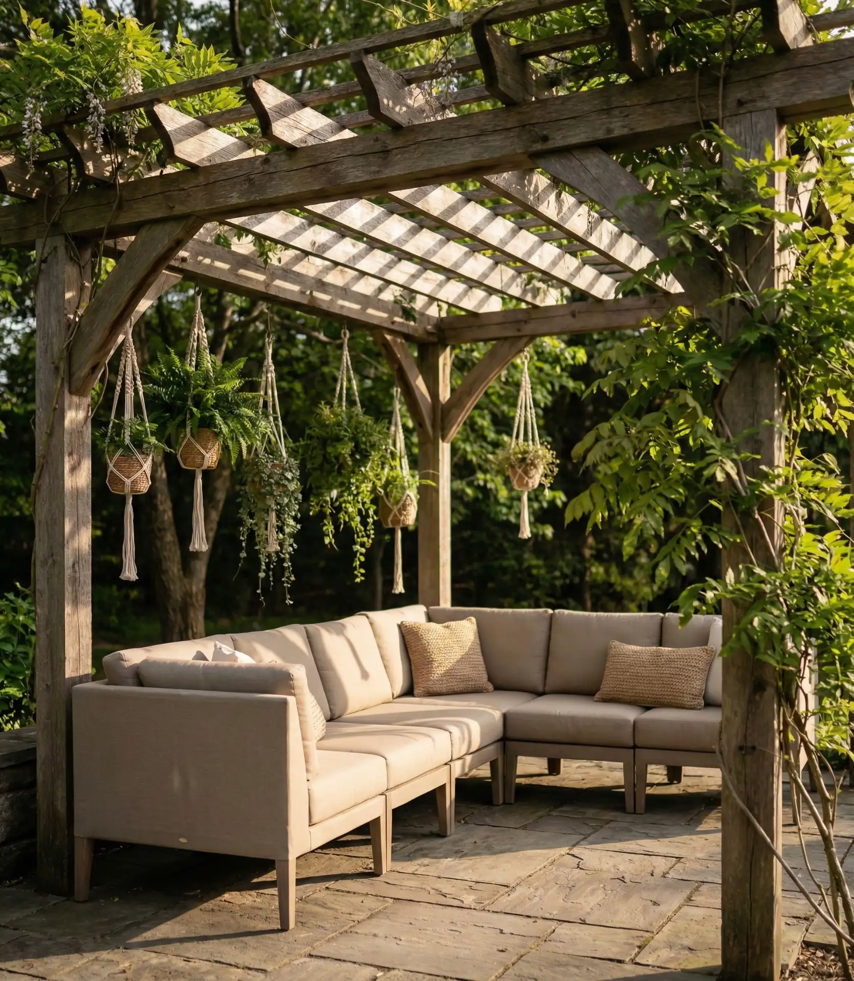 Semi-Covered Pergola Retreat 2