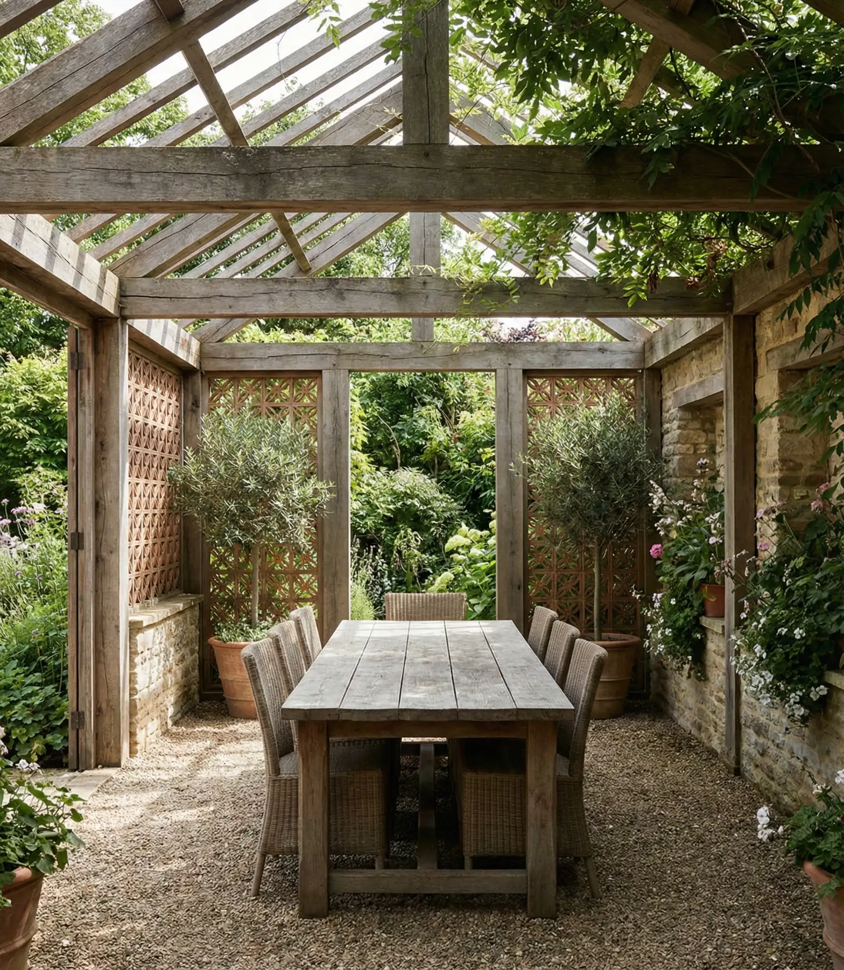 Semi-Enclosed Garden Room 1