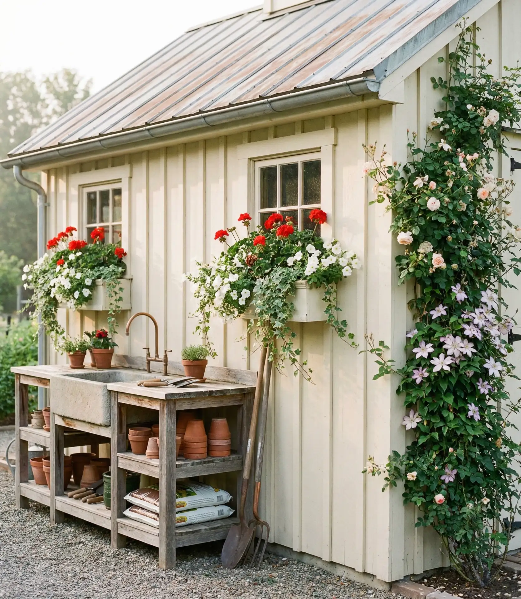 Separate Garden Shed and Potting Station 1