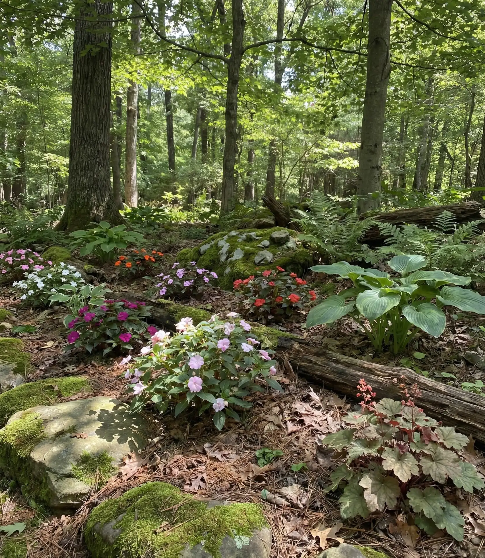 Shade Garden Butterfly Retreat 2
