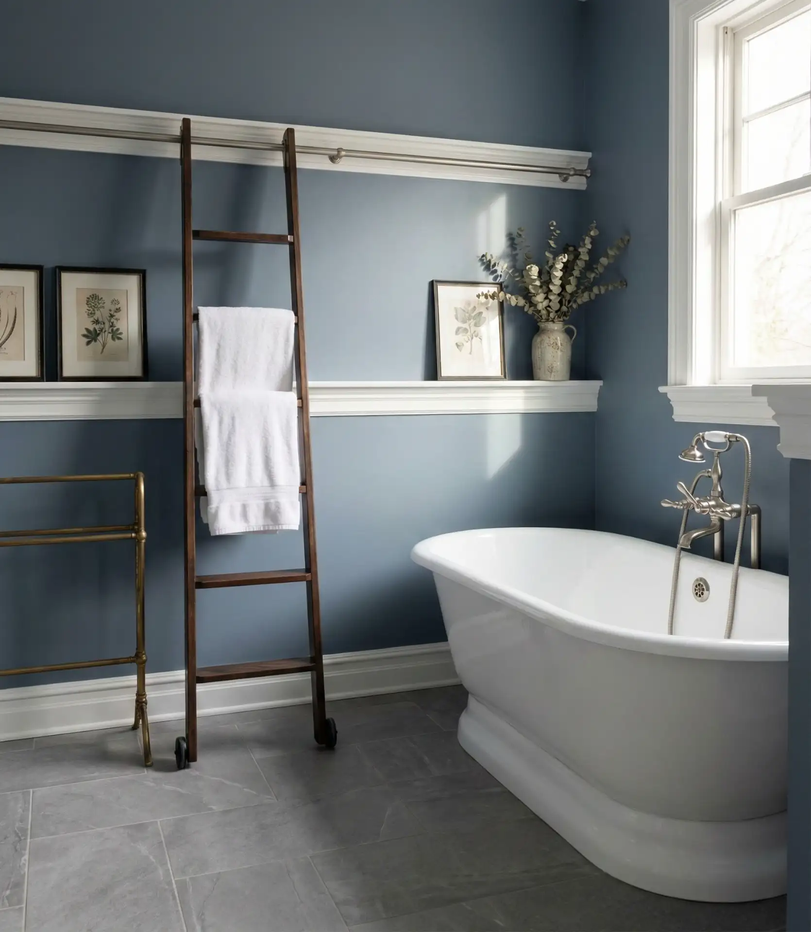 Slate Blue Sophistication 1