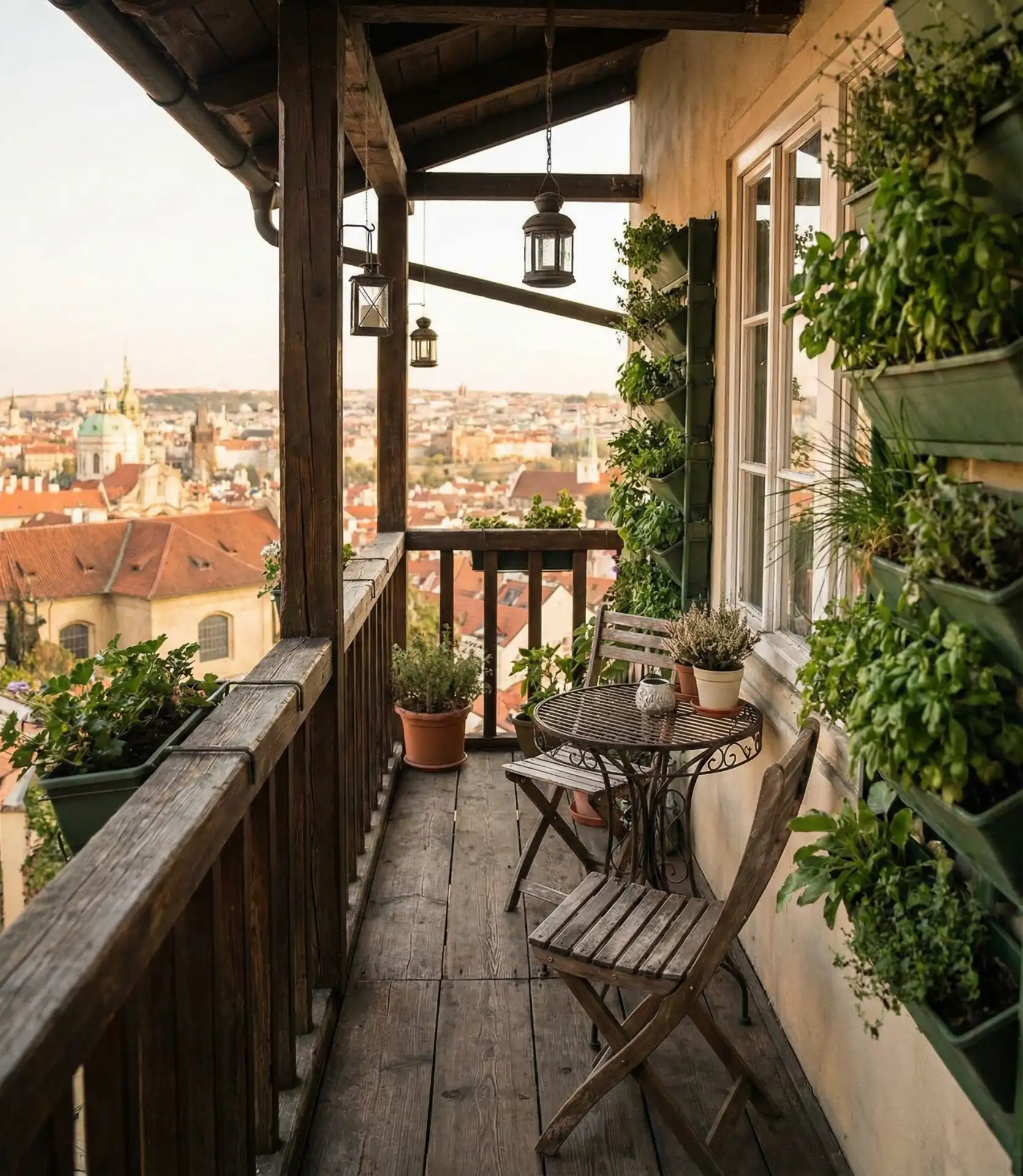 Small Space Vertical Garden Lounge 2