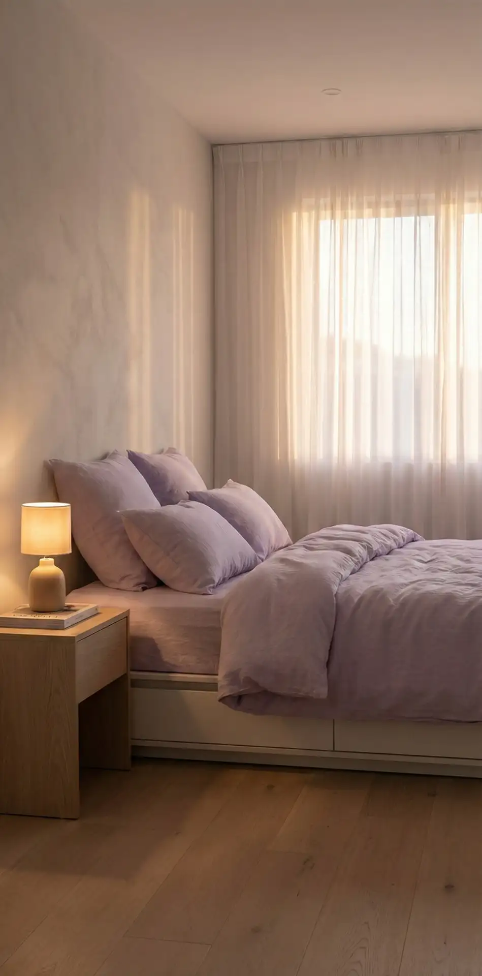 Soft Lavender Twilight Room 2