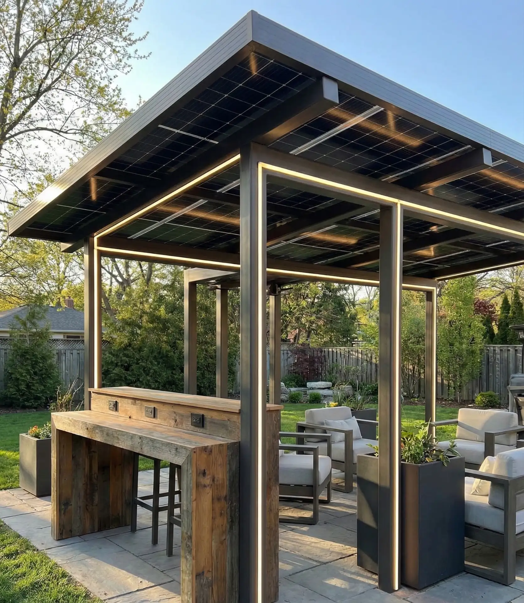 Solar Powered Smart Structure 1