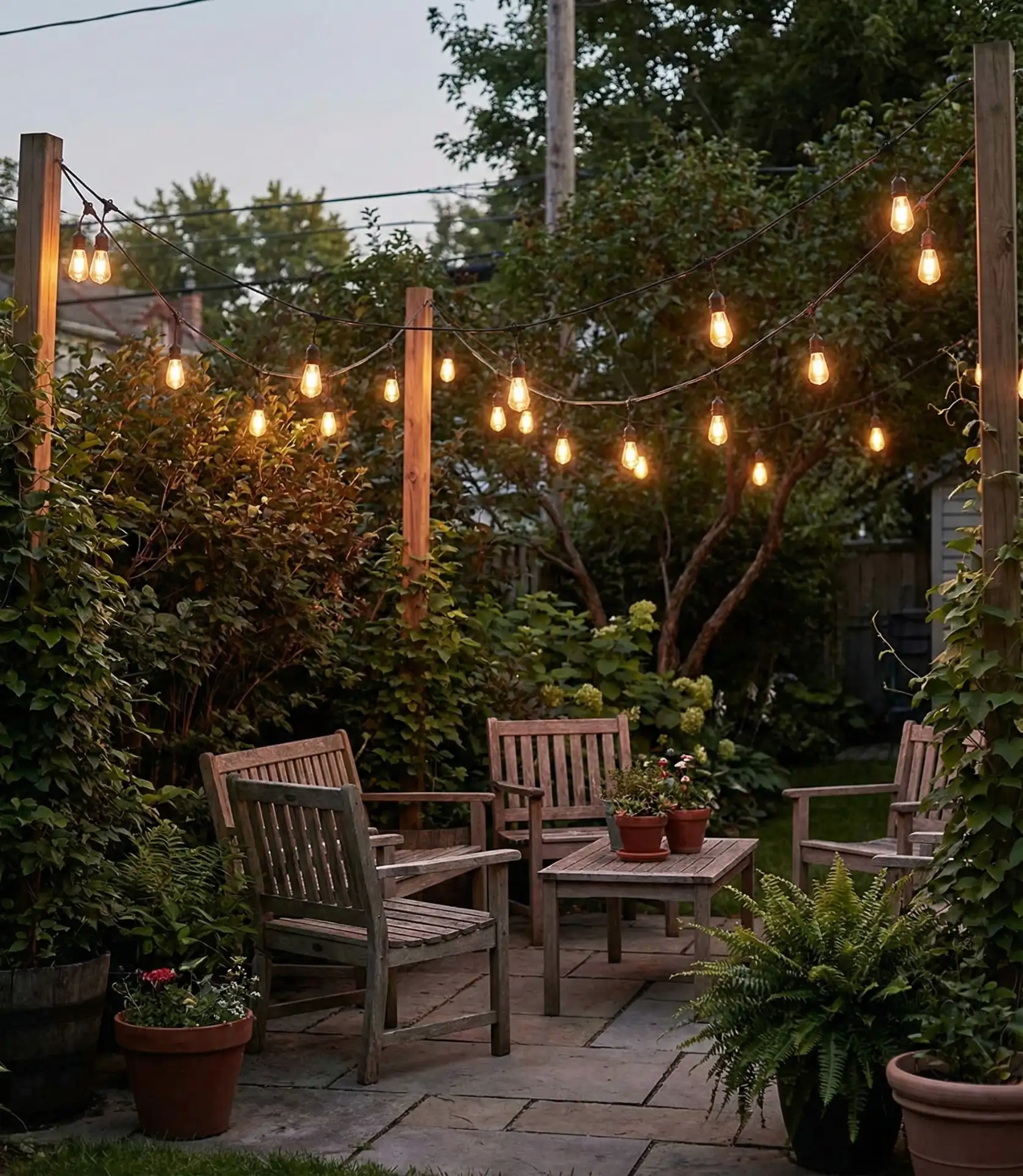 Solar-Powered String Lights for Patios 2