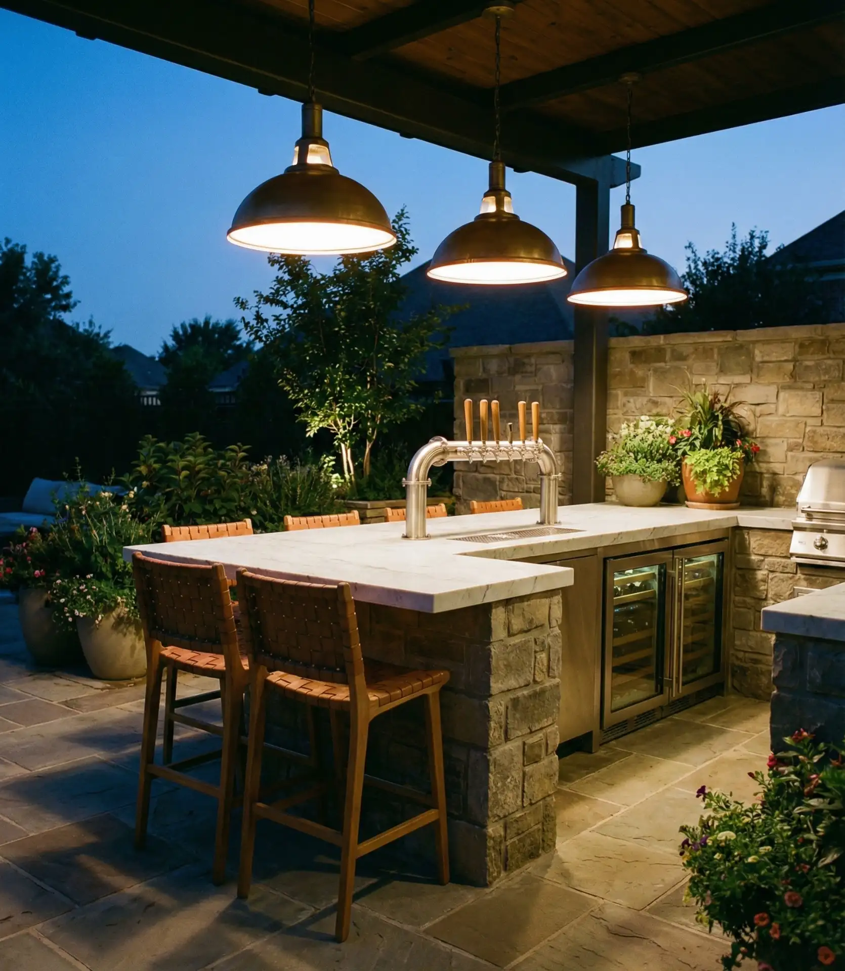 Sophisticated Restaurant-Style Bar 2