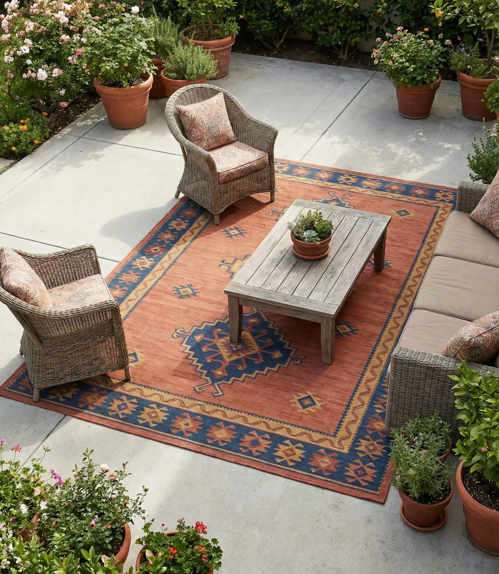 Statement Outdoor Rug Zone 1