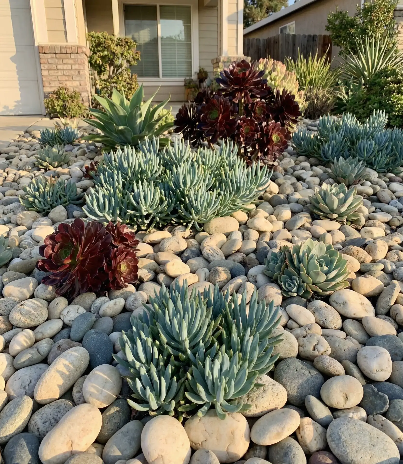 Succulent Rock Garden Oasis 1