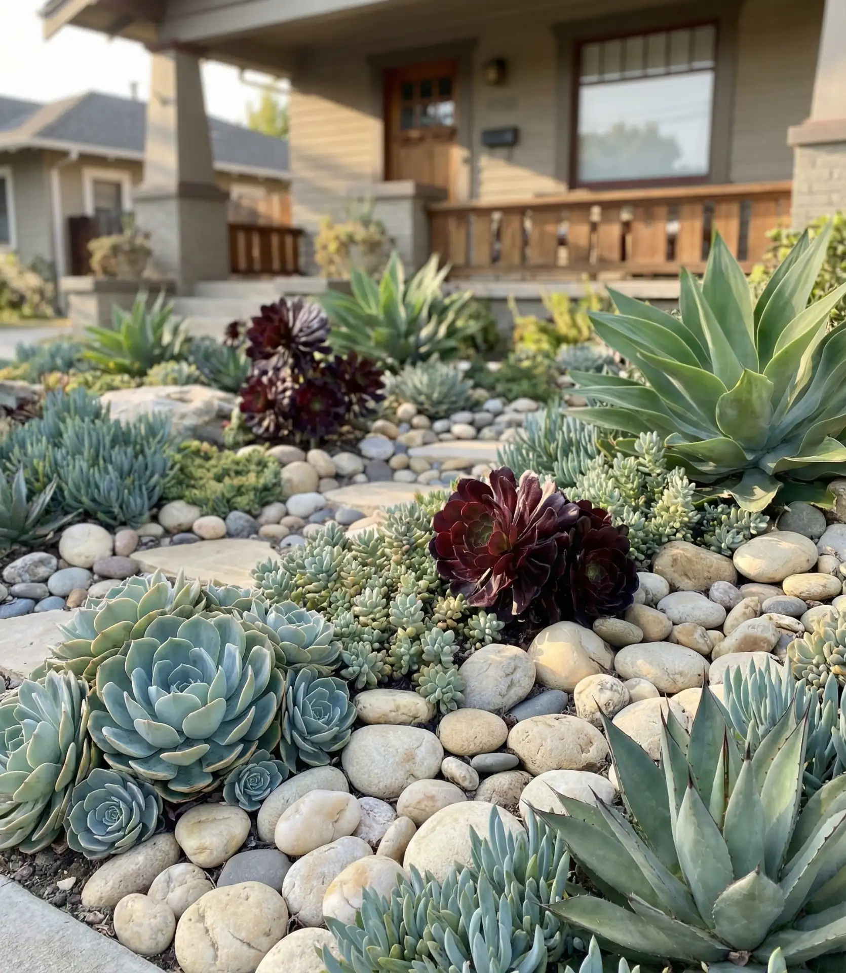 Succulent Rock Garden Oasis 2