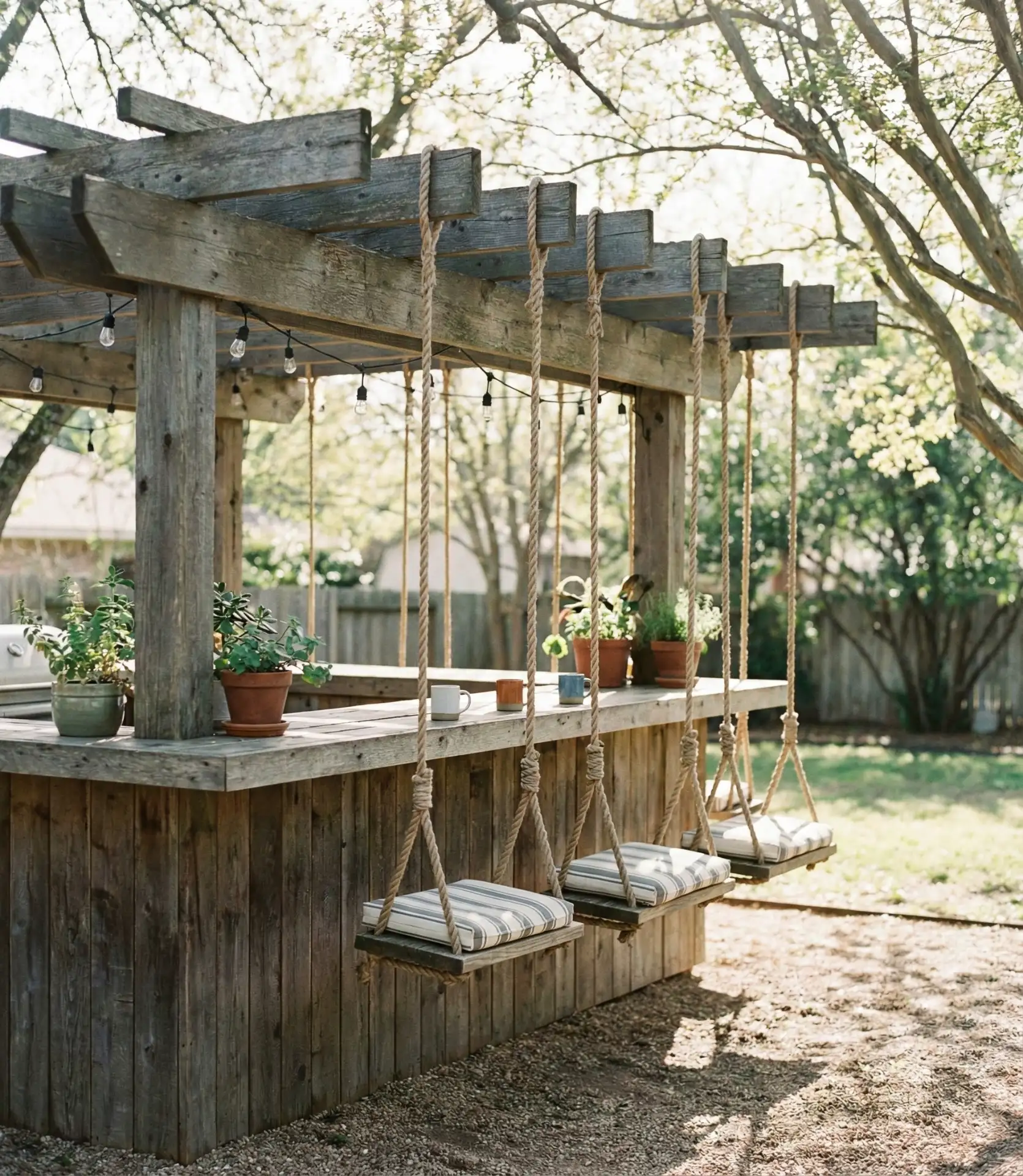 Swing Seat Bar Counter 2