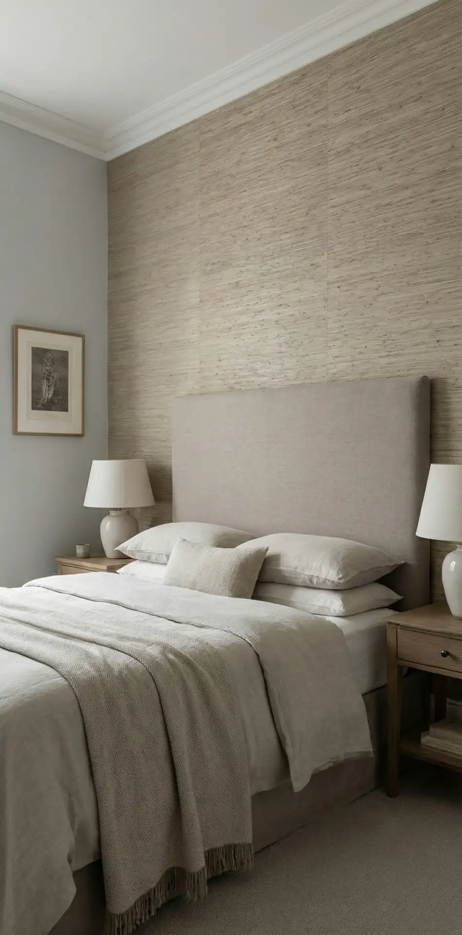 Textured Wallpaper Feature Wall 2