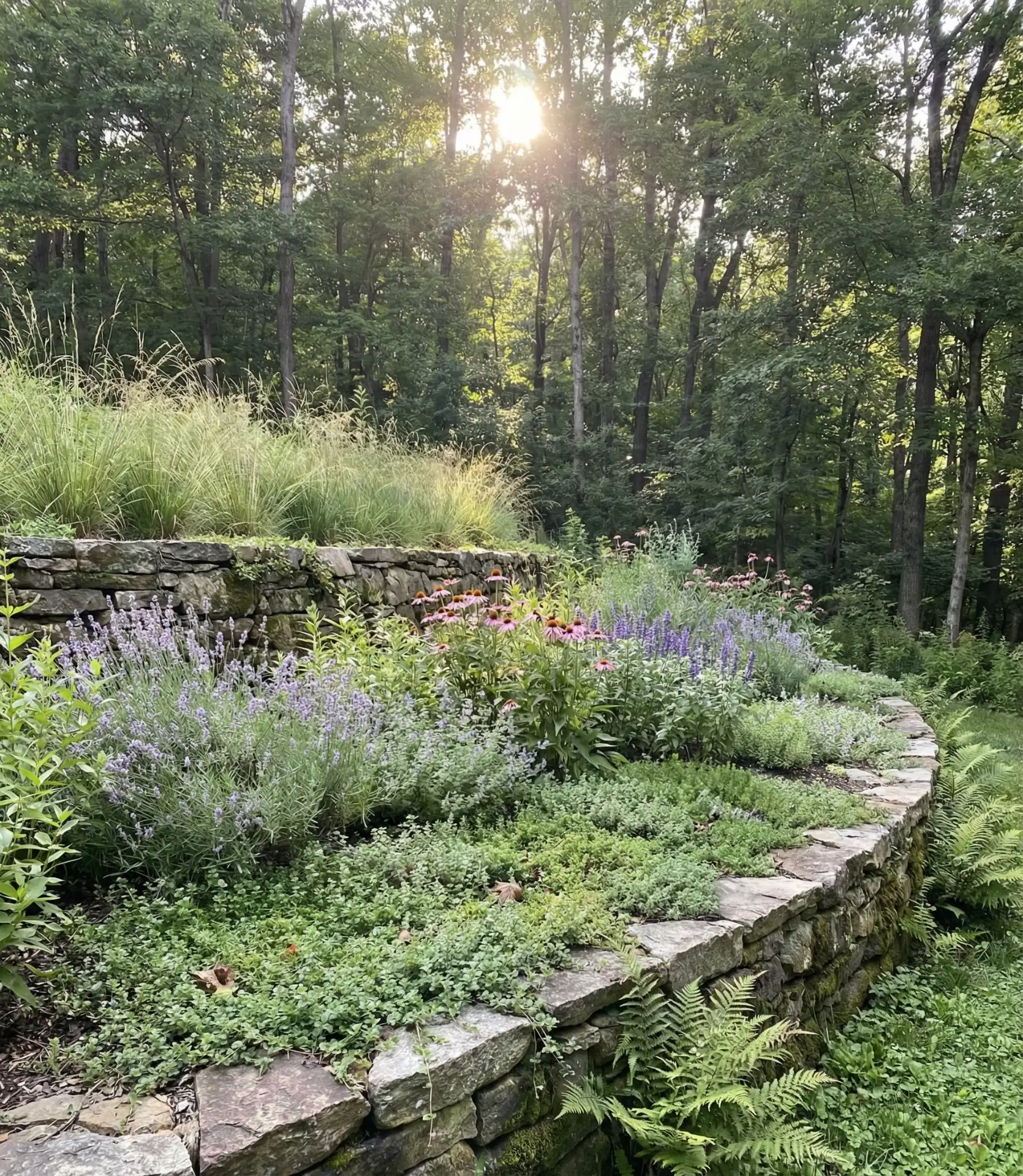 Tiered Garden Beds for Sloped Yards 1