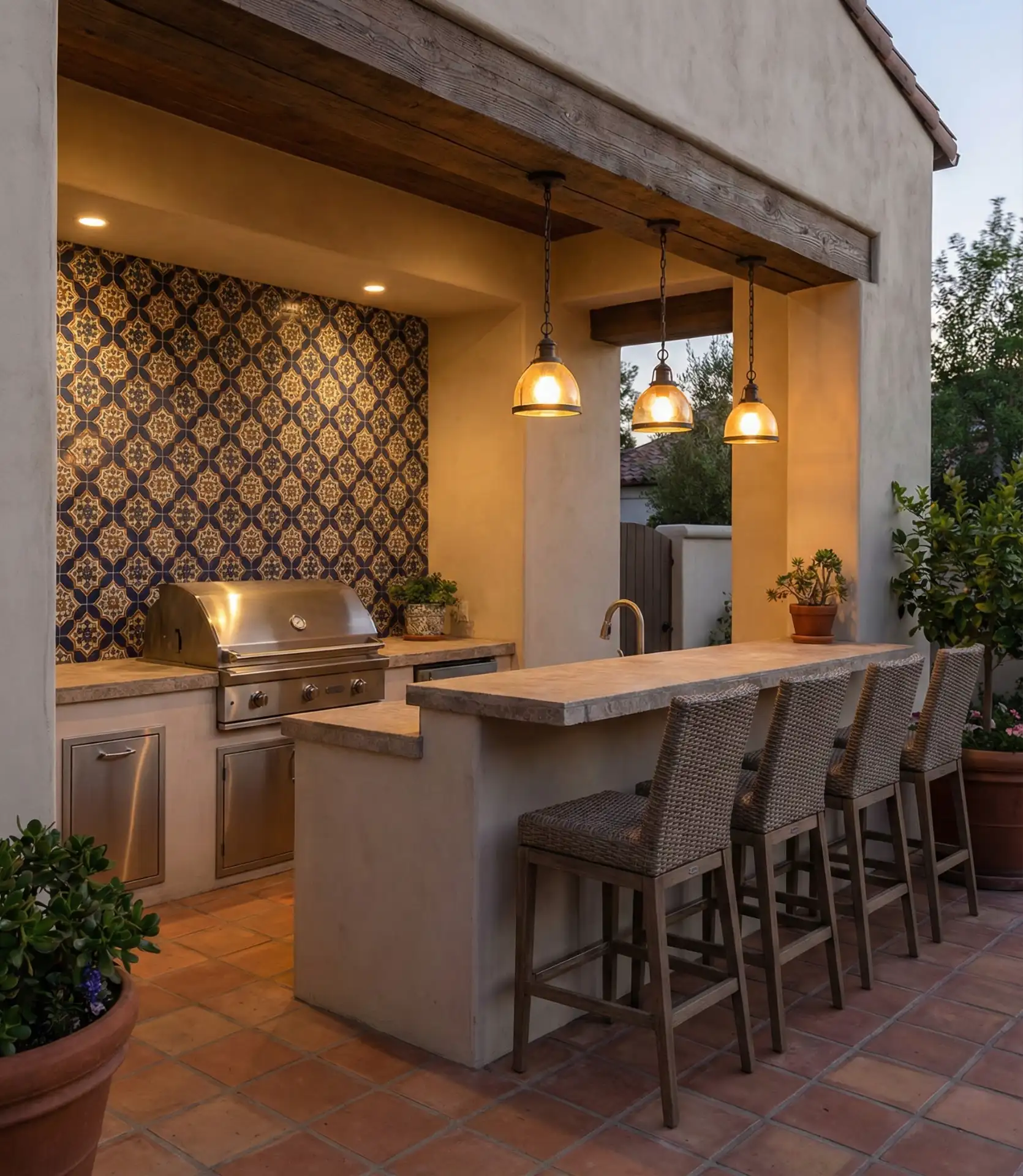 Tile Accent Wall Statement 1