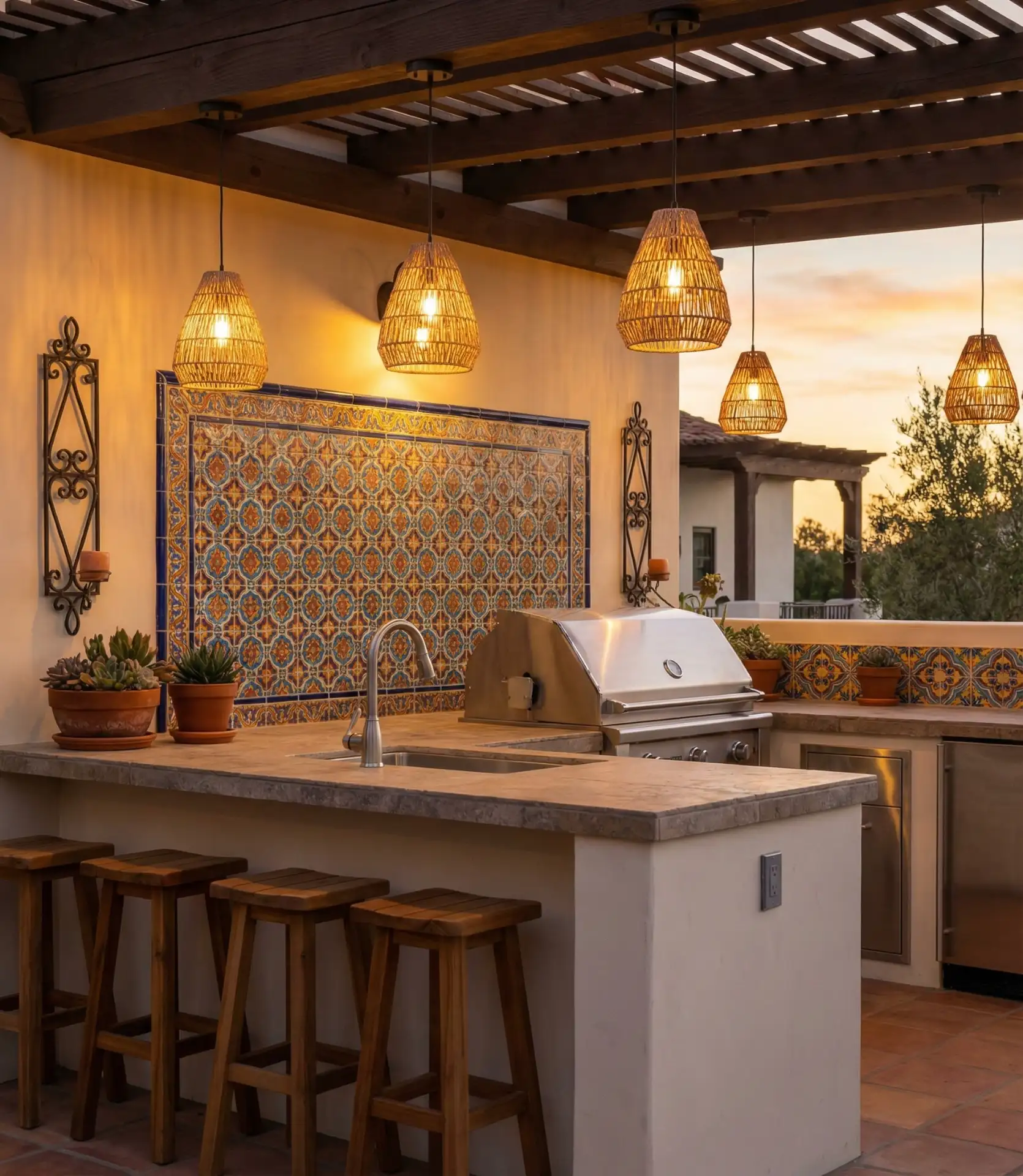 Tile Accent Wall Statement 2