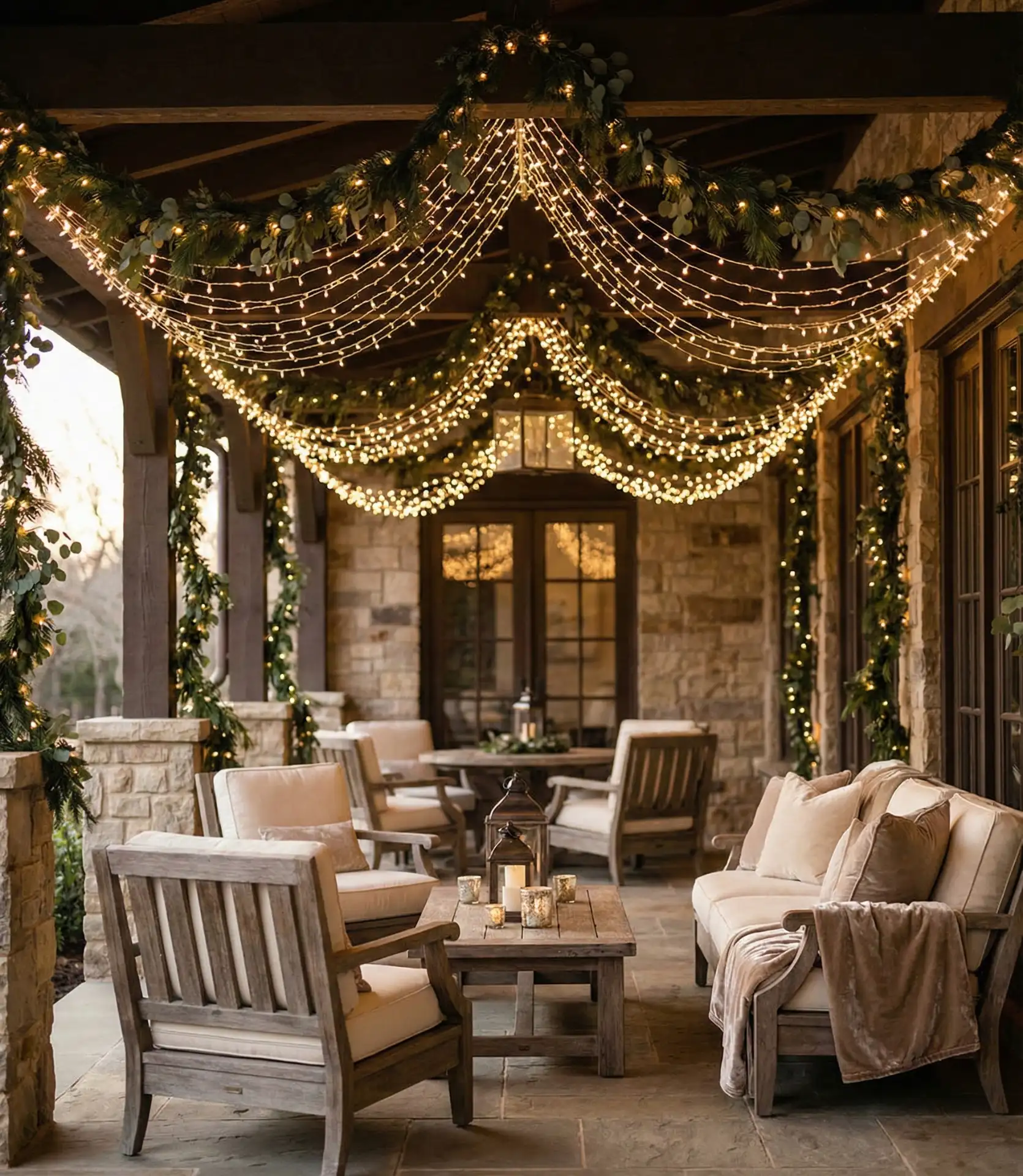 Timeless Christmas Light Canopy 2