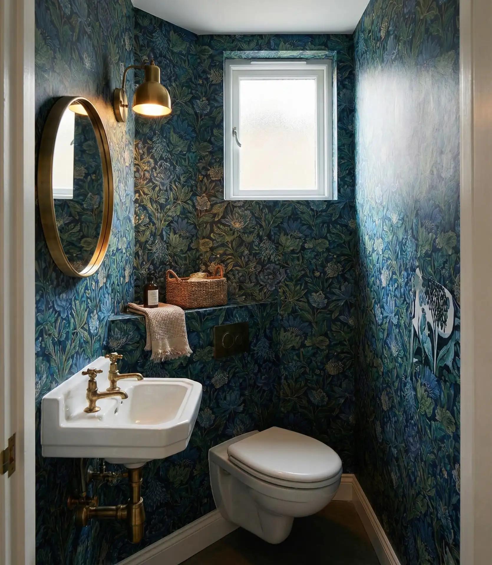 Tiny Bathroom Big Style 2