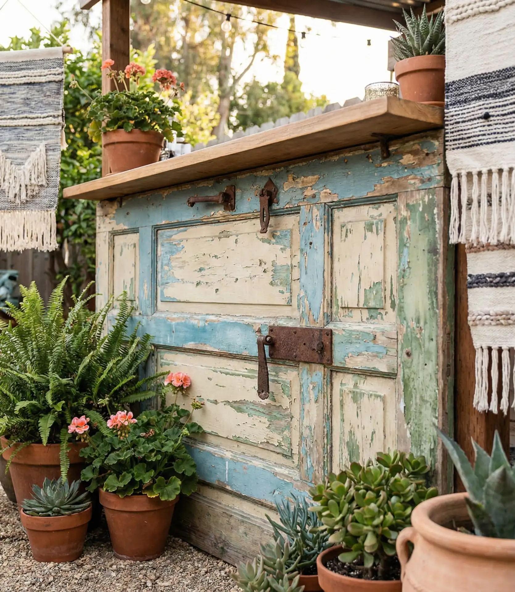 Upcycled Door Bar Front 1