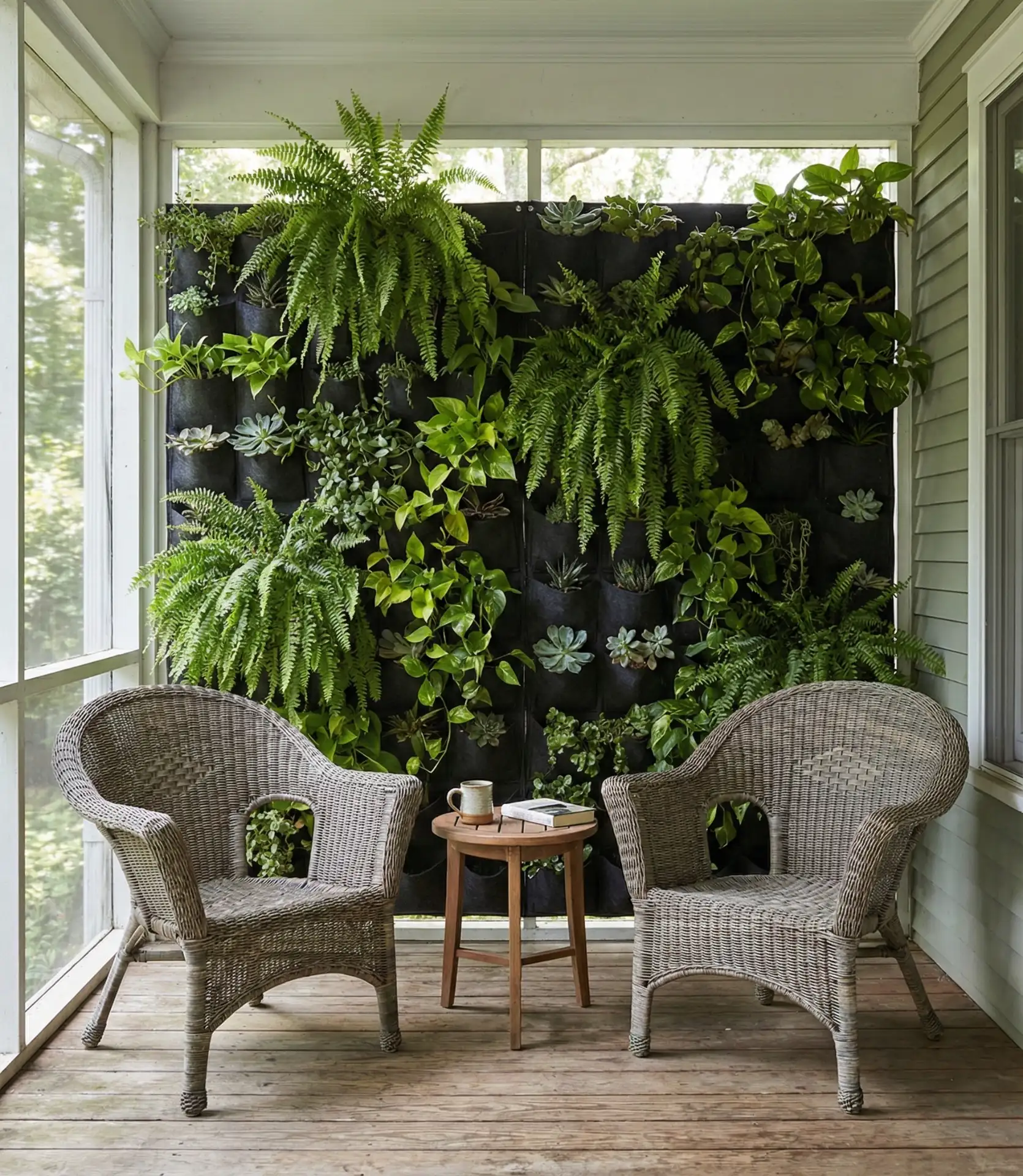 Vertical Garden Privacy Screen 1