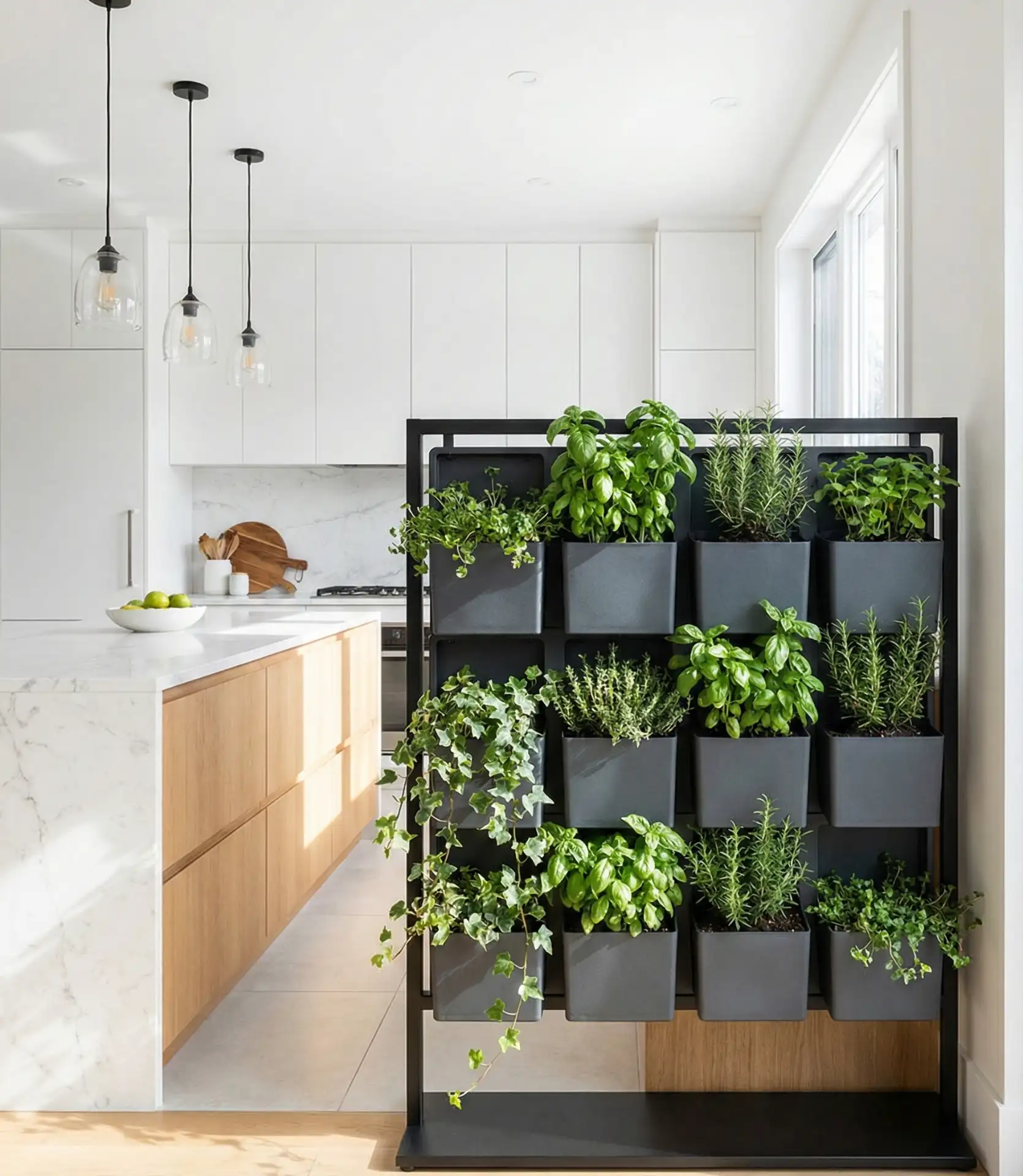 Vertical Garden Wall Divider 1