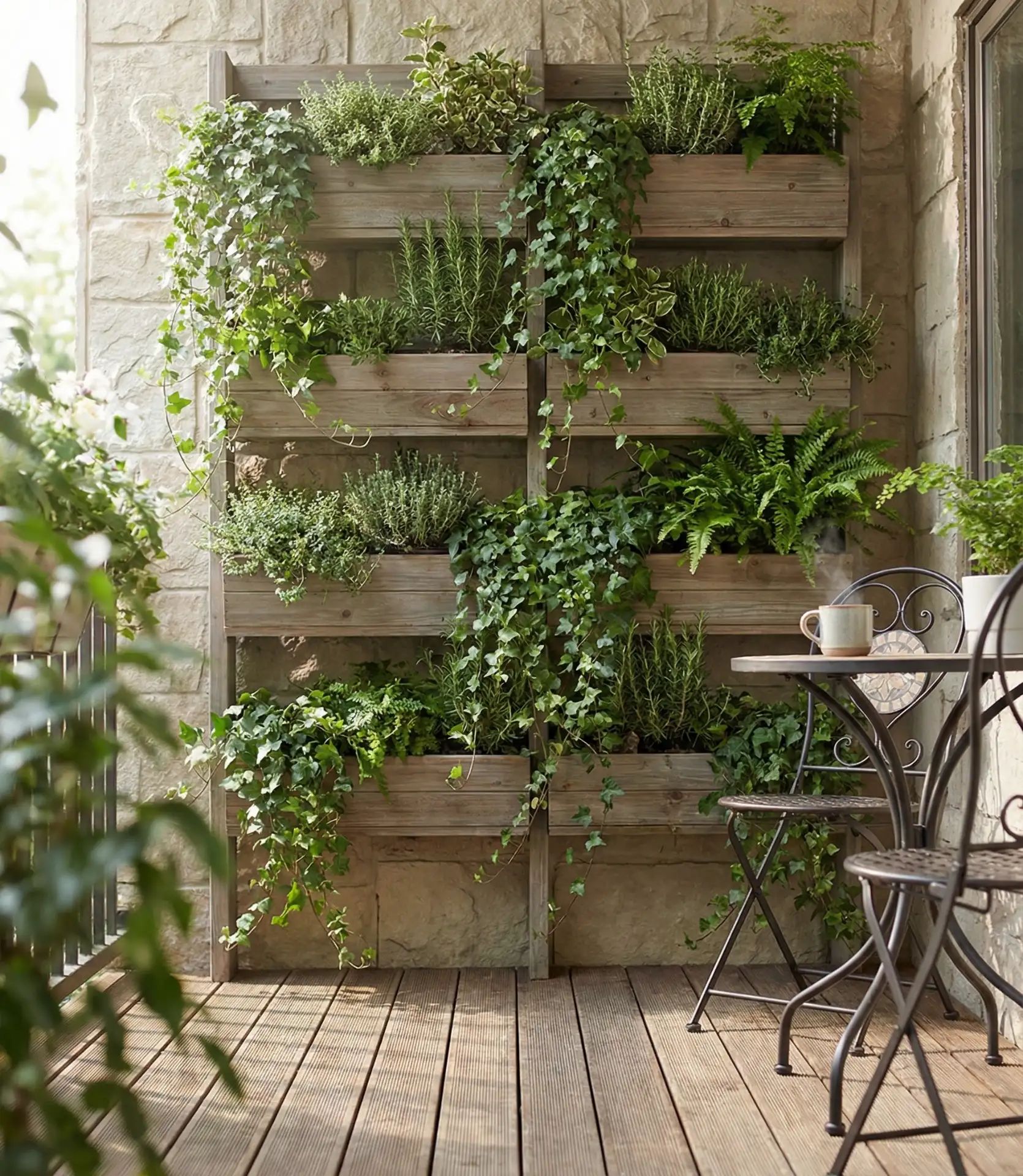 Vertical Garden Wall for Small Spaces 1