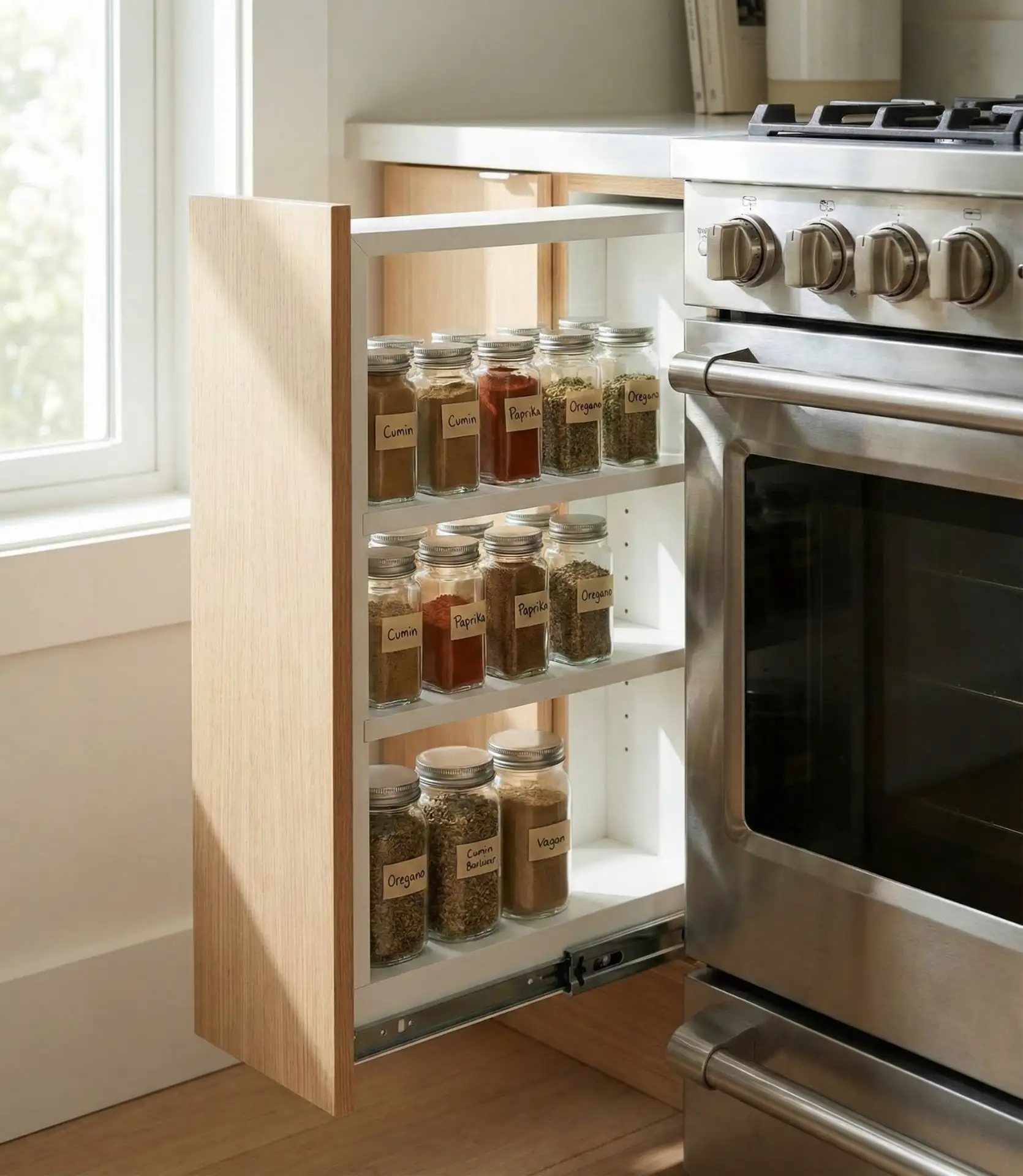 Vertical Storage and Pull-Out Organizers 1