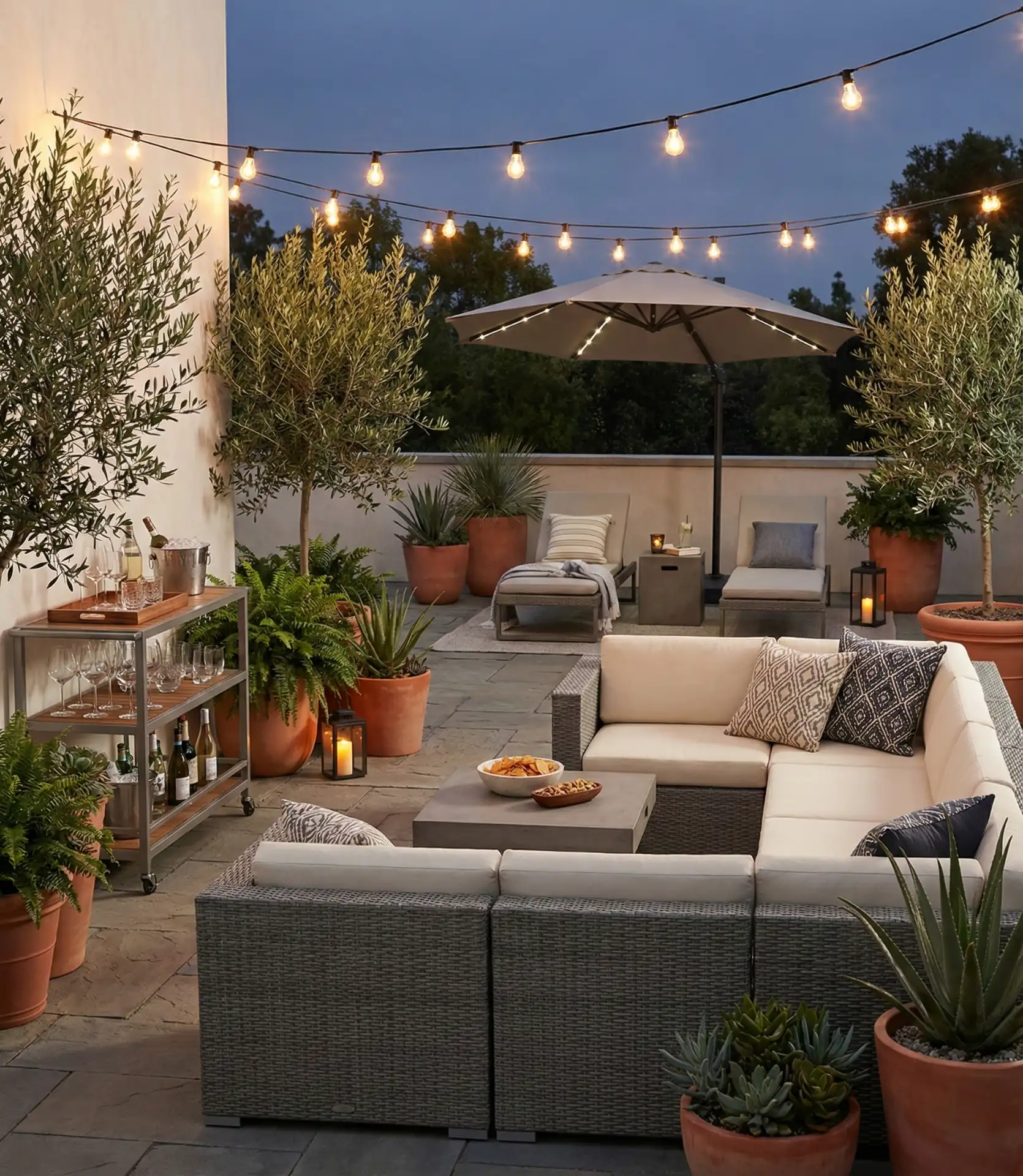Vibrant Outdoor Ideas Party Zone 1