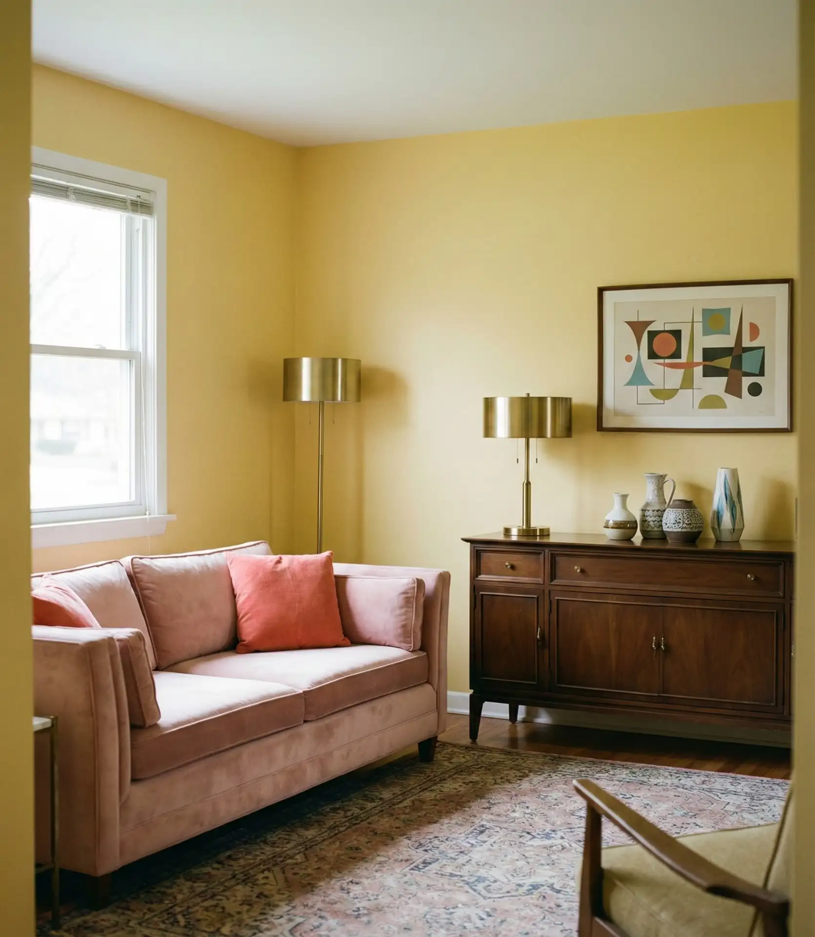 Vintage Yellow and Pink Retro Revival 2