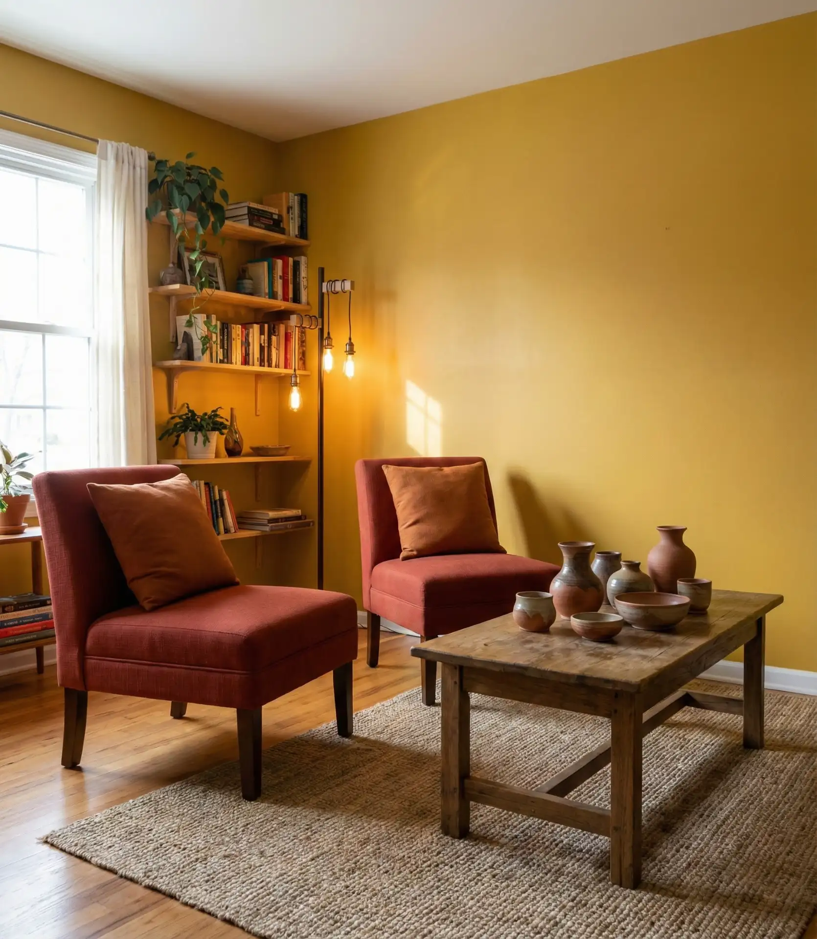 Warm Yellow and Red Sunset-Inspired Drama 1