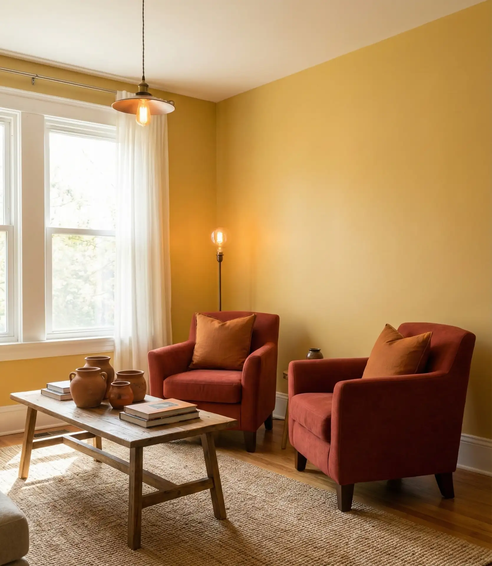 Warm Yellow and Red Sunset-Inspired Drama 2