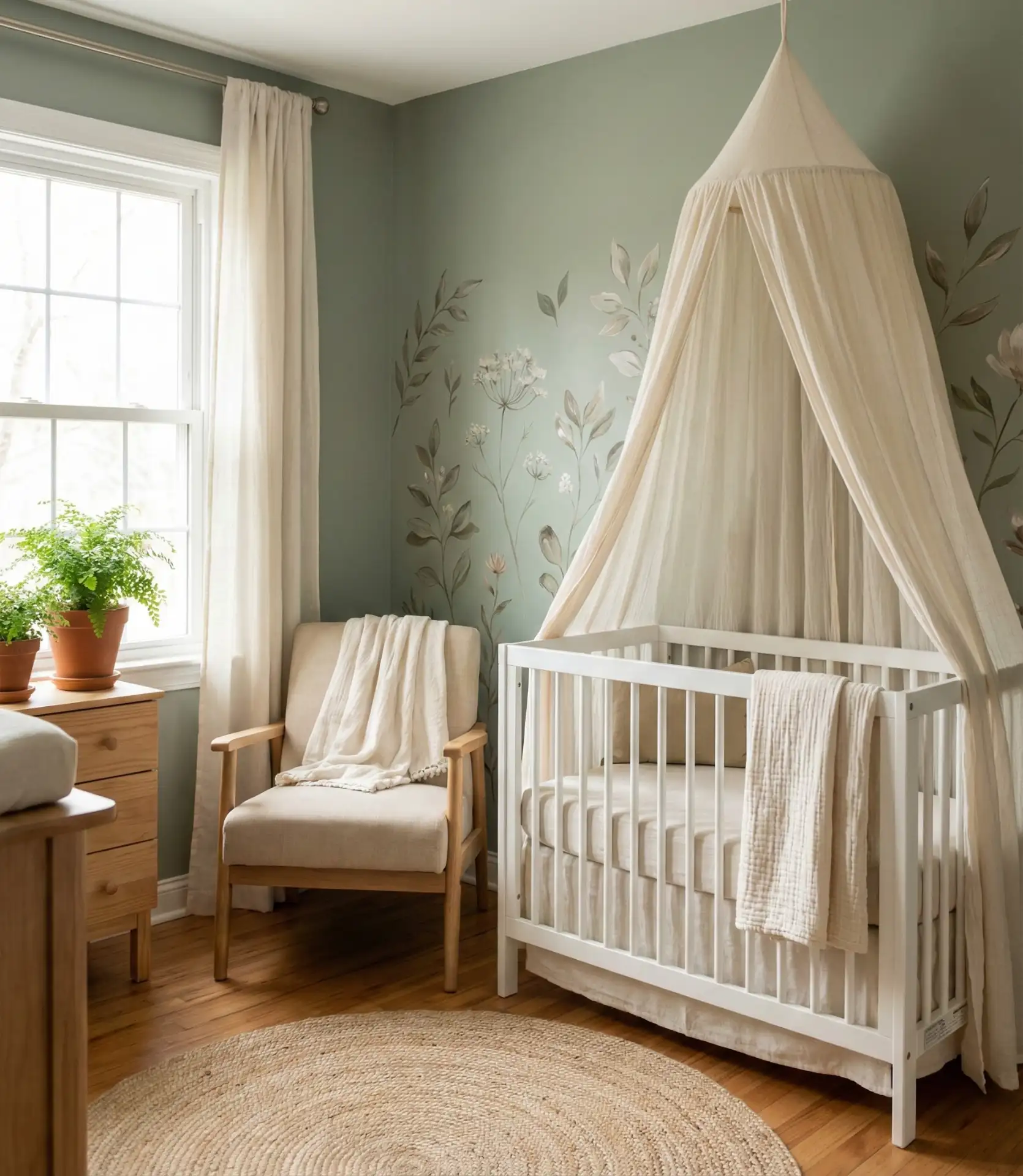 Whimsical Nursery Garden Theme 1