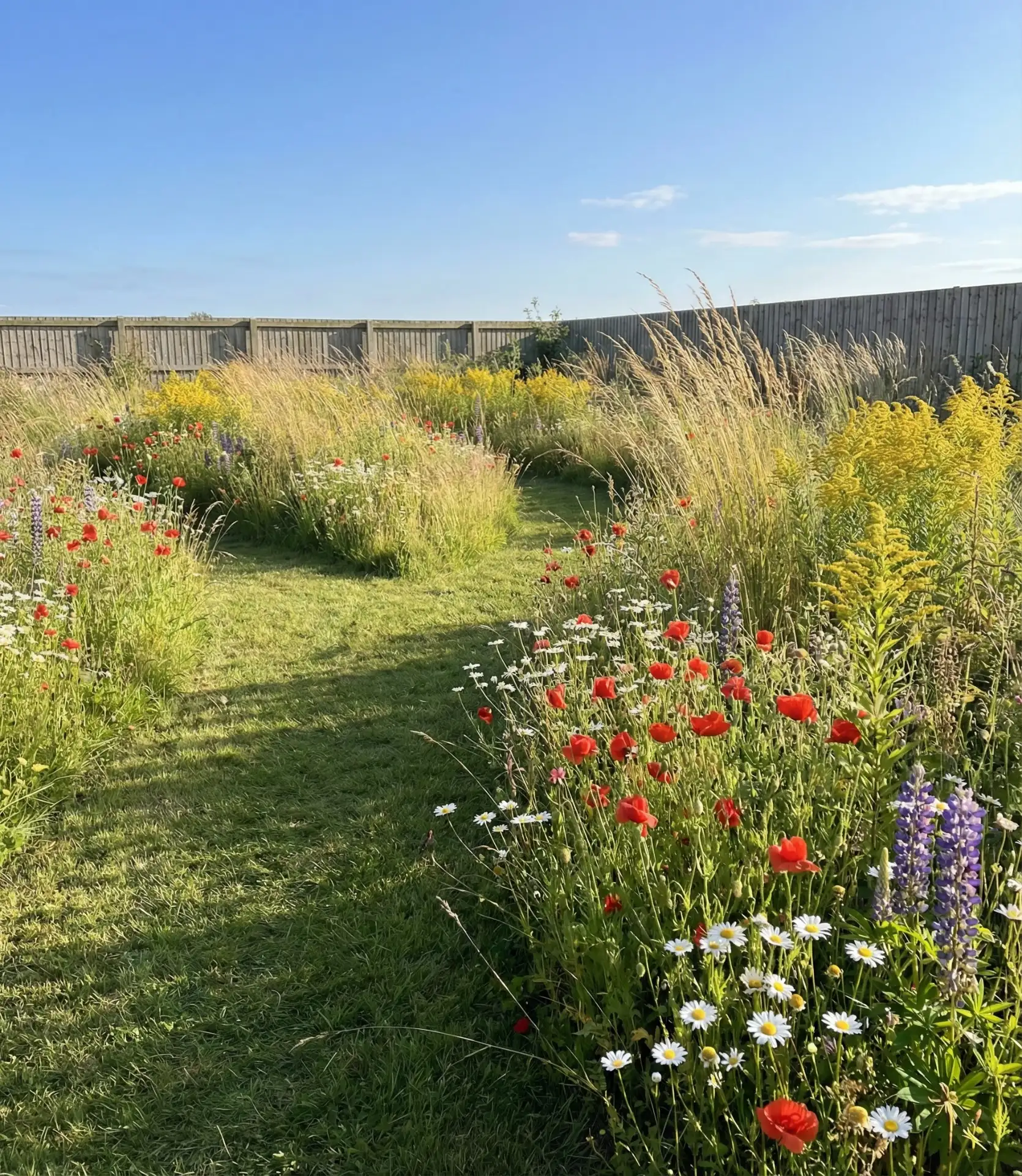 Wildflower Meadow with Mown Paths 1